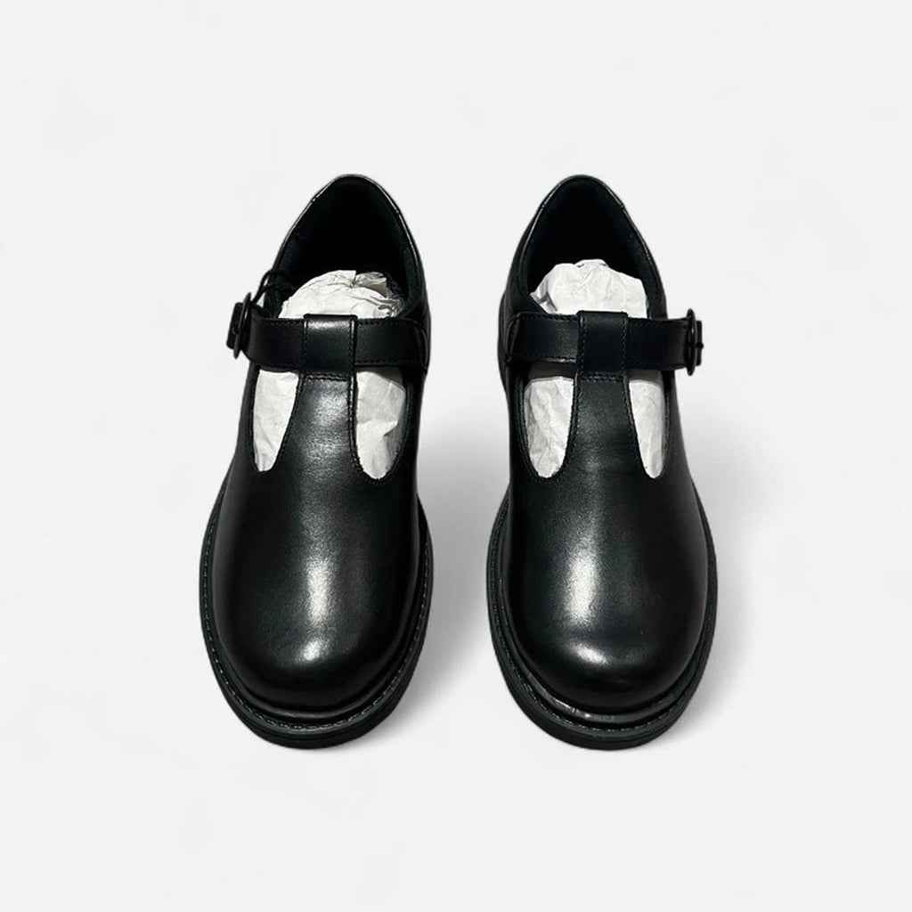 Pretty Green Leah Shoes Black Junior Size UK 4 EU 36.5 *SB20