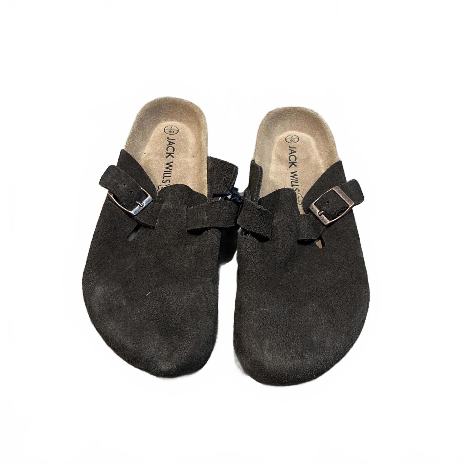 Jack Wills Mule Sandals Mocha Ladies Size UK 7 EU 40 *SB9