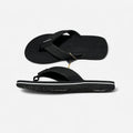 Quiksilver Molokai Layback Flip Flops Mens Black Size UK 7 EU 41 *REF:SB1