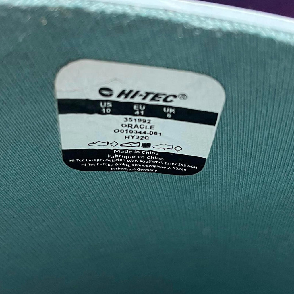 Hi Tec Oracle Wellington Boot Blue Floral Womens Size UK 8 EU 41 *SK1