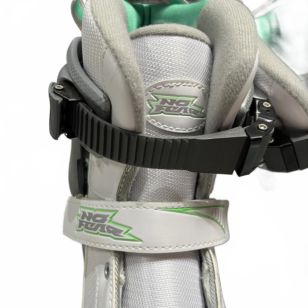 No Fear Fitness Roller Skates Mens Unisex White Size Size UK 8 EU 42 *SK1