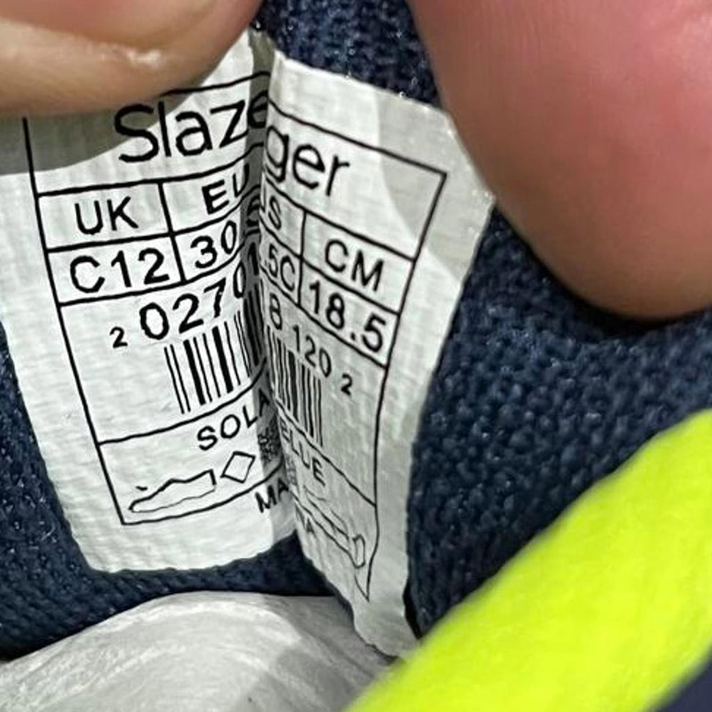 Slazenger Solace Trainer Junior Navy Size UK C12 EU 30.5 *SB19