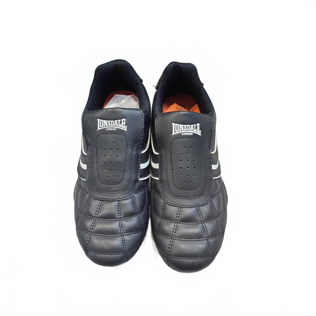 Lonsdale Camden Trainers Mens Black (Defect) Size UK 7.5 EU 41.5 *SB4