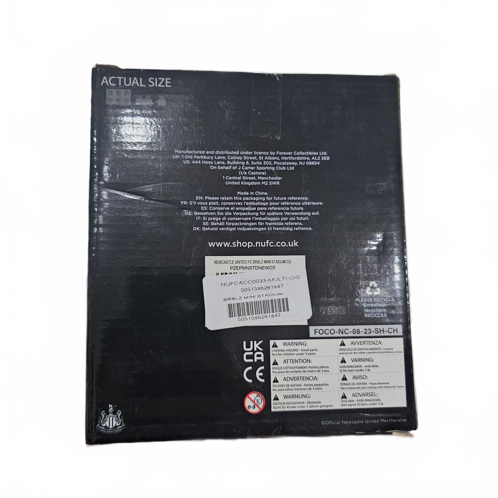Newcastle United BRXLZ Mini St James' Park Stadium Construction Toy