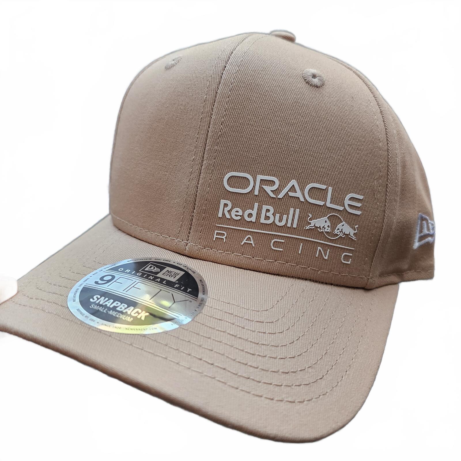 New Era Red Bull Racing F1 Seasonal 9FIFTY Snapback Cap – S/M – Beige/Brown