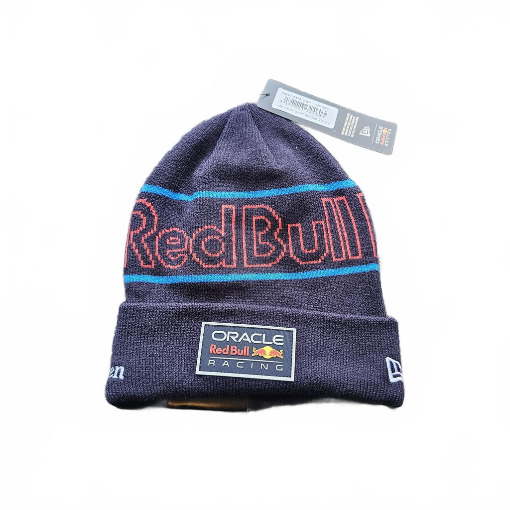 New Era Red Bull Racing F1 Max Verstappen Winter Beanie – Navy – Youth – NWT