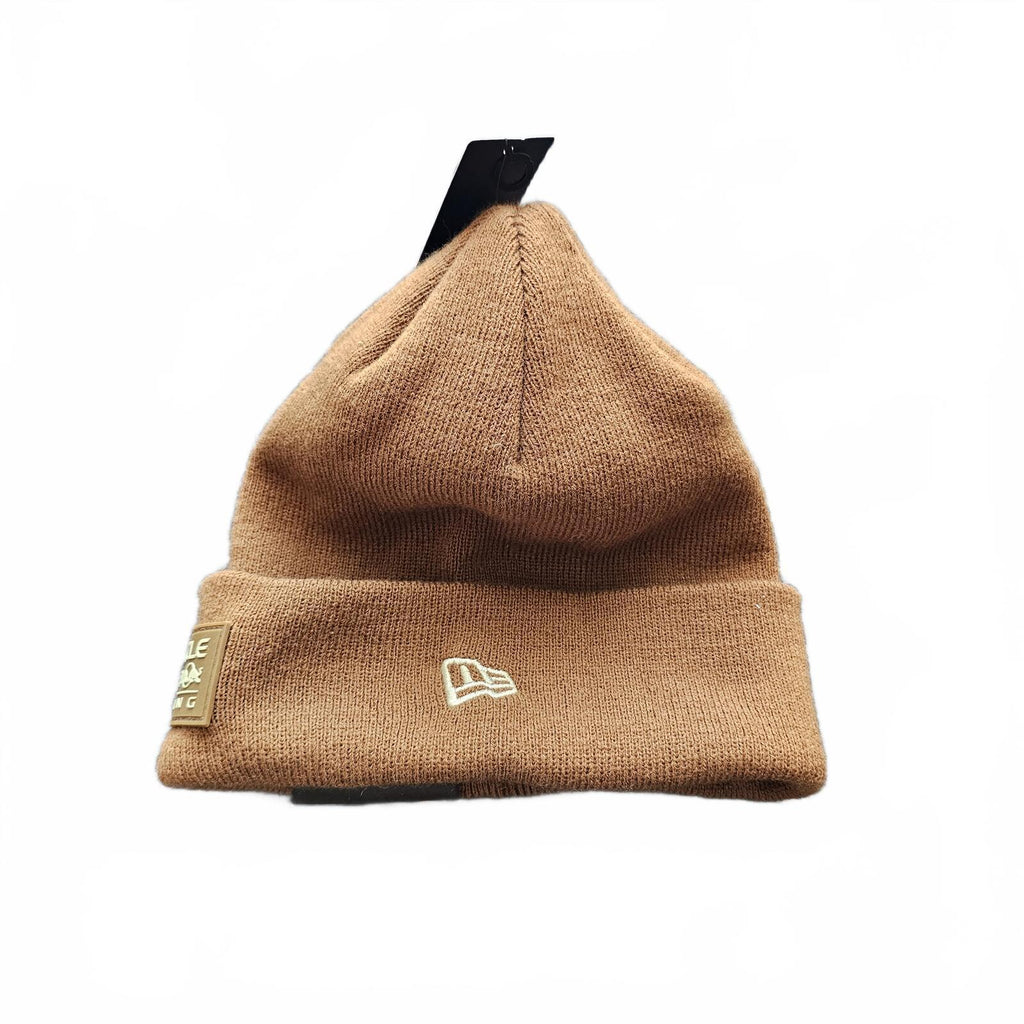 New Era Red Bull Racing F1 23 Seasonal Cuff Beanie – Tan – OSFM – New With Tags