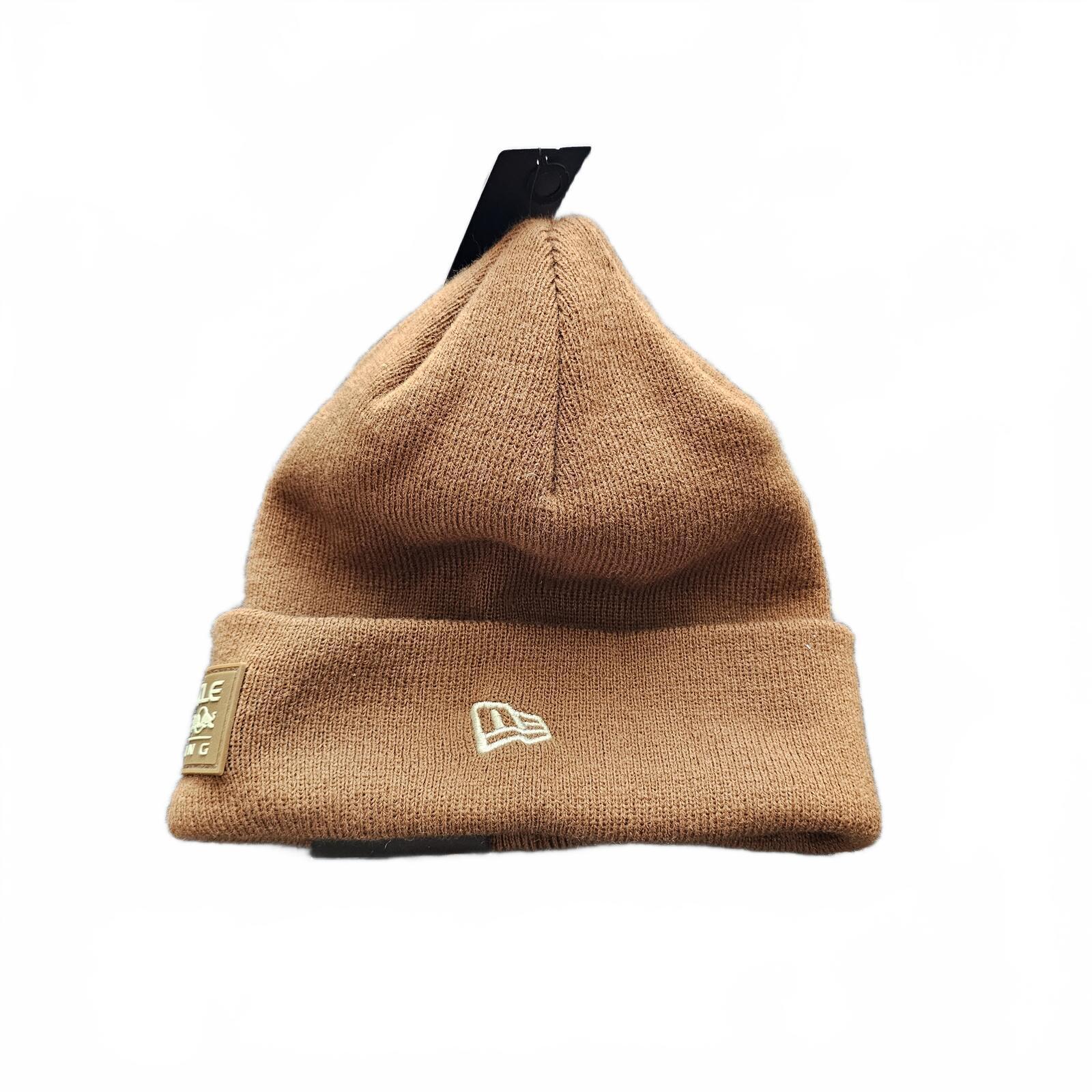 New Era Red Bull Racing F1 23 Seasonal Cuff Beanie – Tan – OSFM – New With Tags