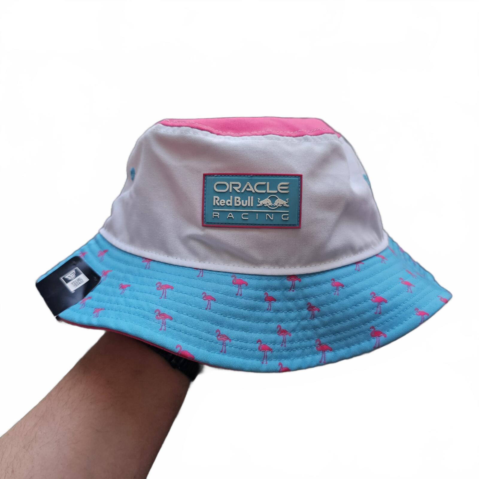 New Era Red Bull Racing F1 Miami Special Edition Bucket Hat Medium Nwt