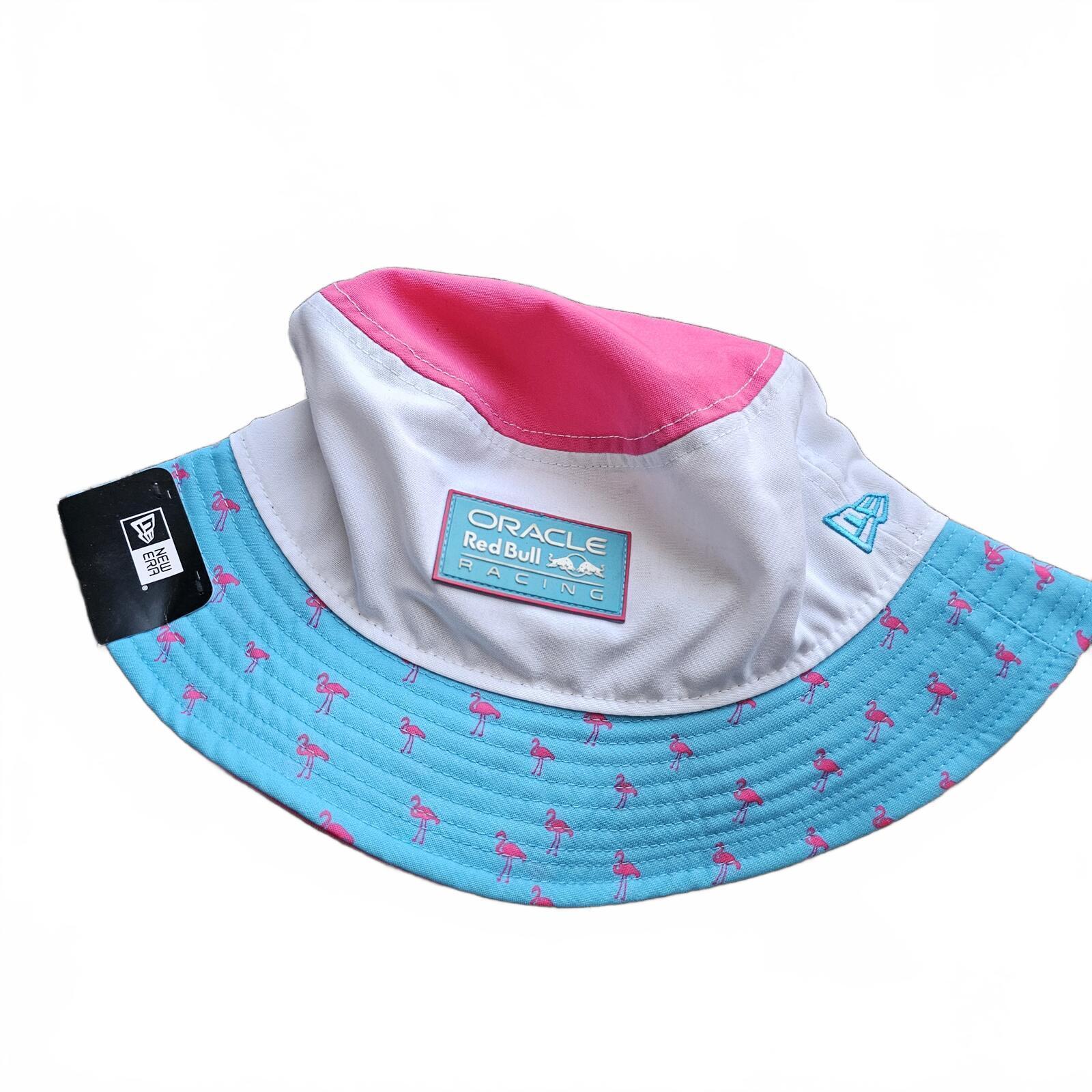 New Era Red Bull Racing F1 Miami Special Edition Bucket Hat Medium Nwt