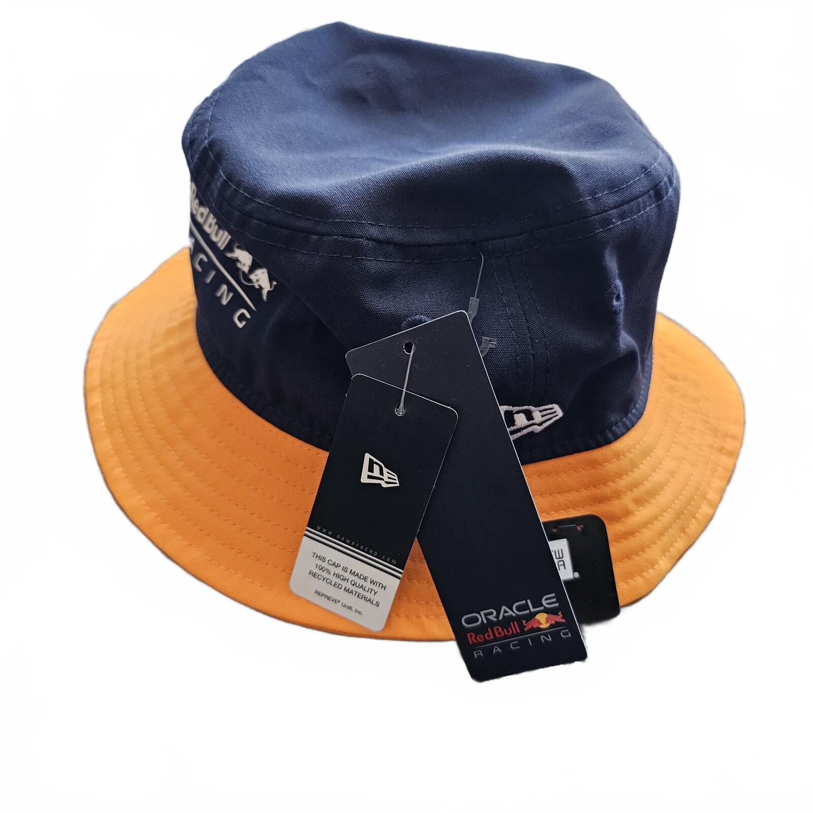 New Era Red Bull Racing F1 ORB Repreve Bucket Hat - Small - New With Tags
