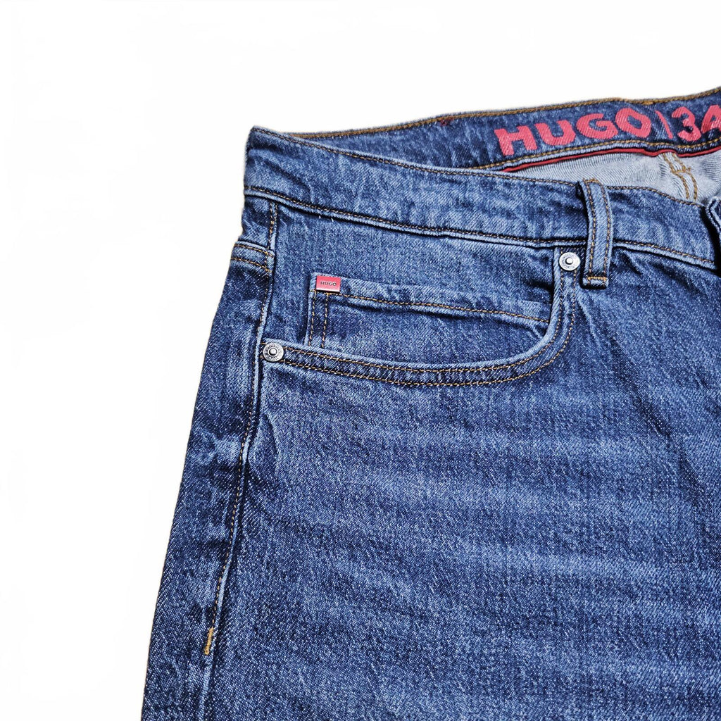 Hugo Boss 340 Cropped Loose Tapered Jeans Blue W34 L32 BNWT *3.2