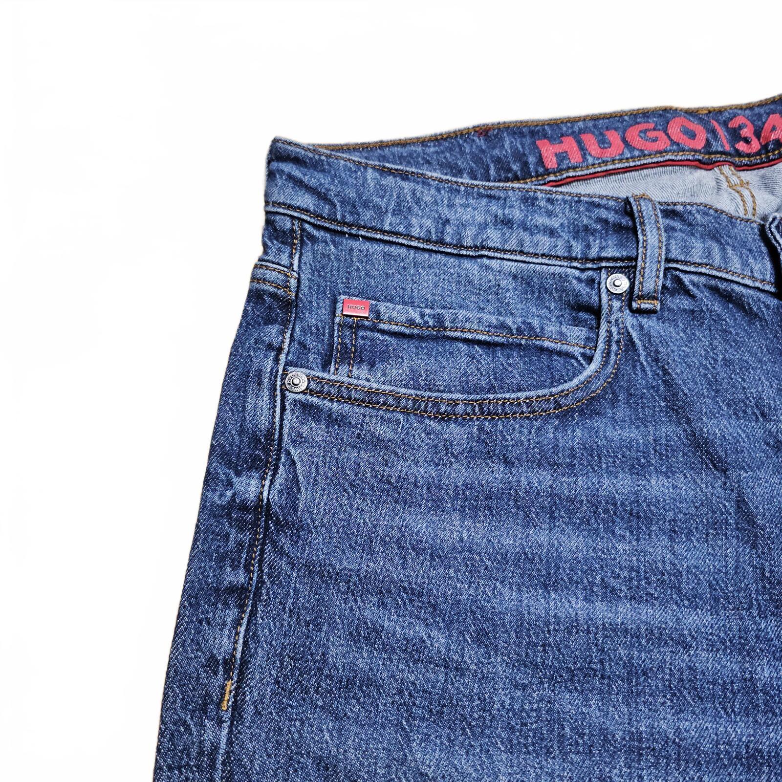 Hugo Boss 340 Cropped Loose Tapered Jeans Blue W34 L32 BNWT *3.2