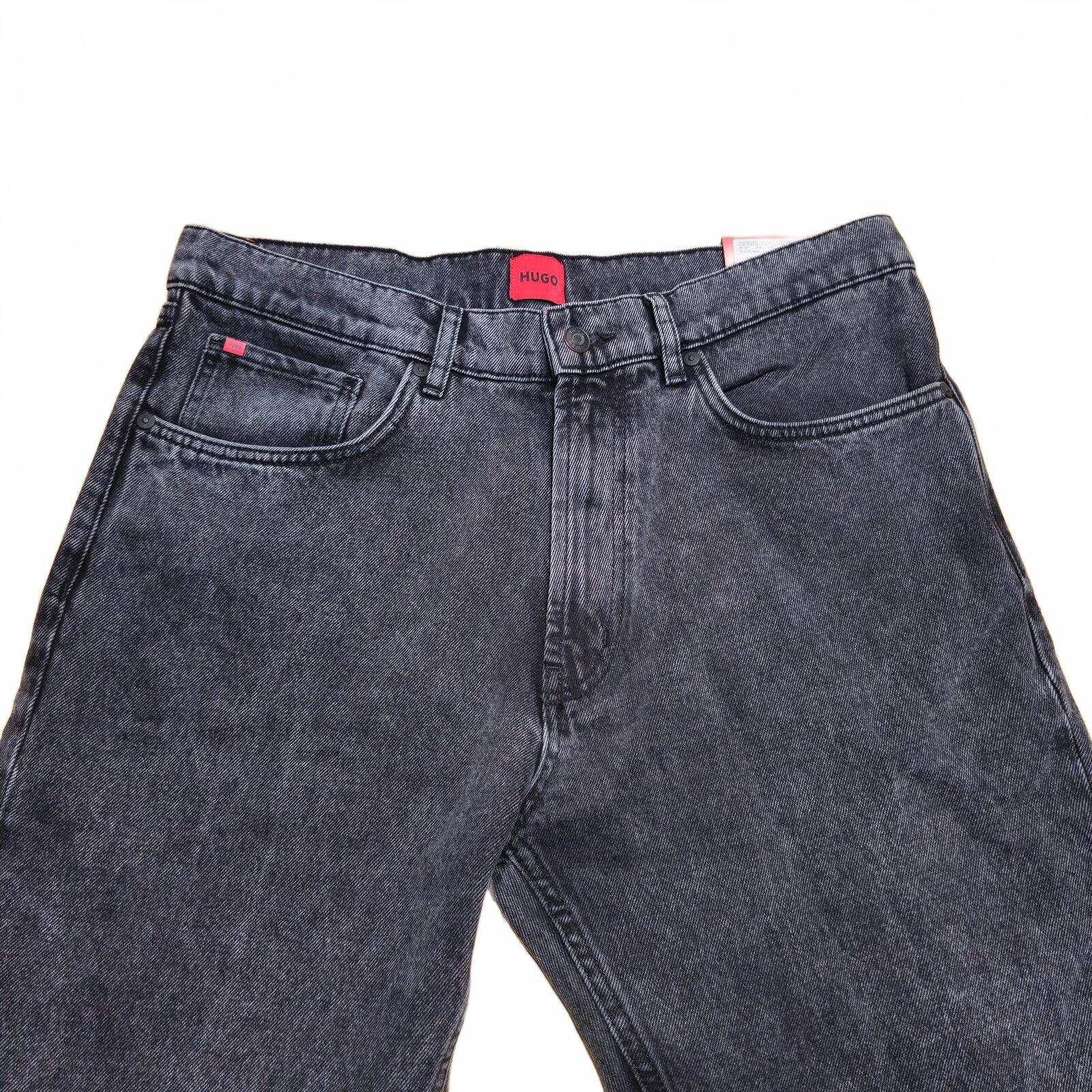 Hugo Boss 640 Straight Fit Jeans Grey Stretch Denim W33 L32 BNWT *3.6