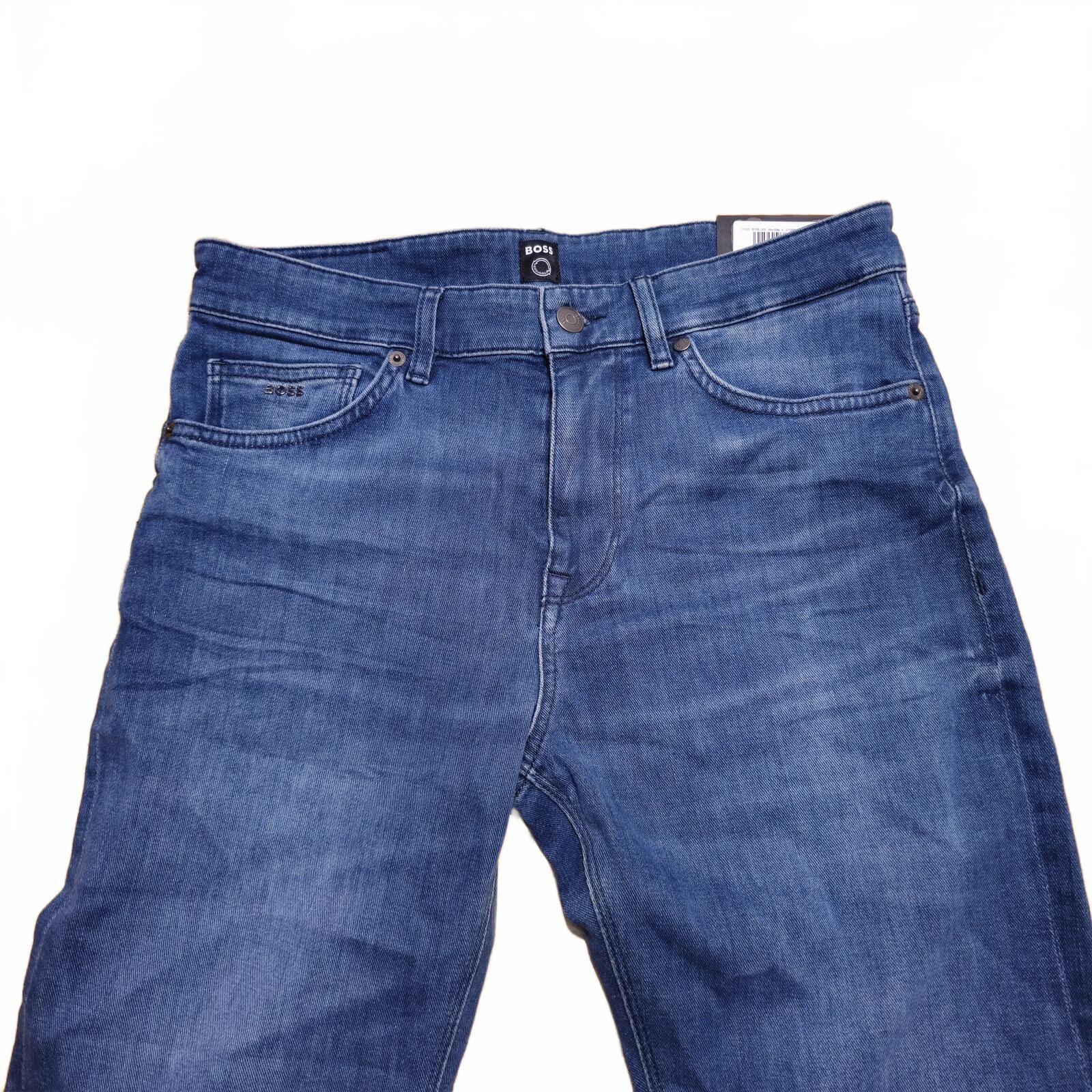 Hugo Boss Maine3 Cashmere Touch Jeans Dark Blue W30 L32 BNWT *3.7
