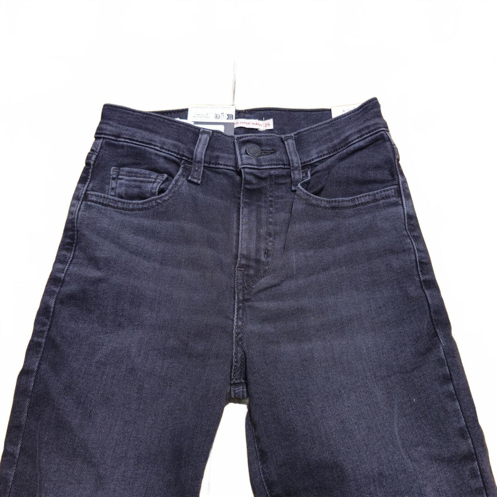 Levi’s 720 High Rise Super Skinny Jeans Grey W25 L30 BNWT *3.8