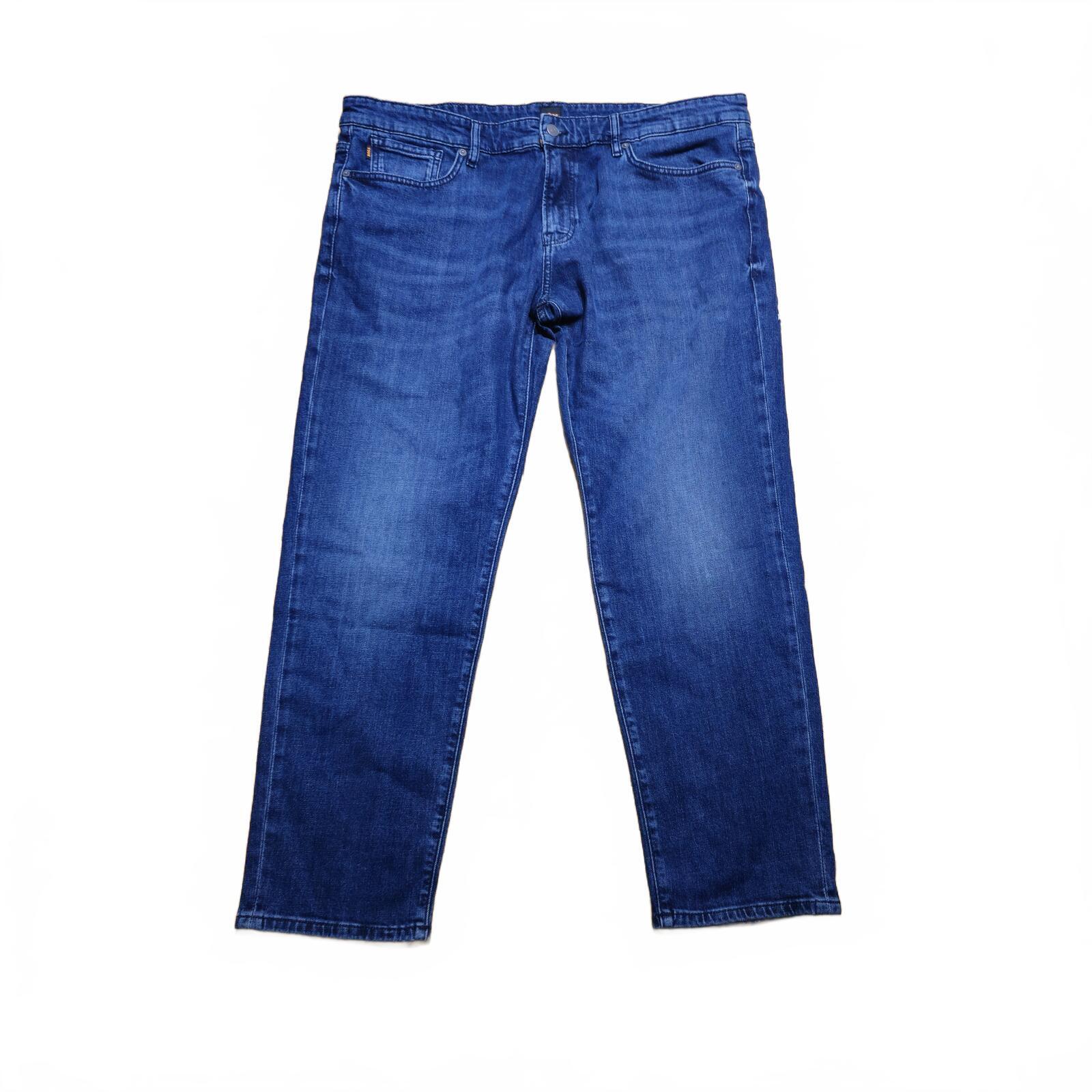 Hugo Boss Maine BO Moon Jeans Dark Blue W40 L32 Stretch BNWT *3.11