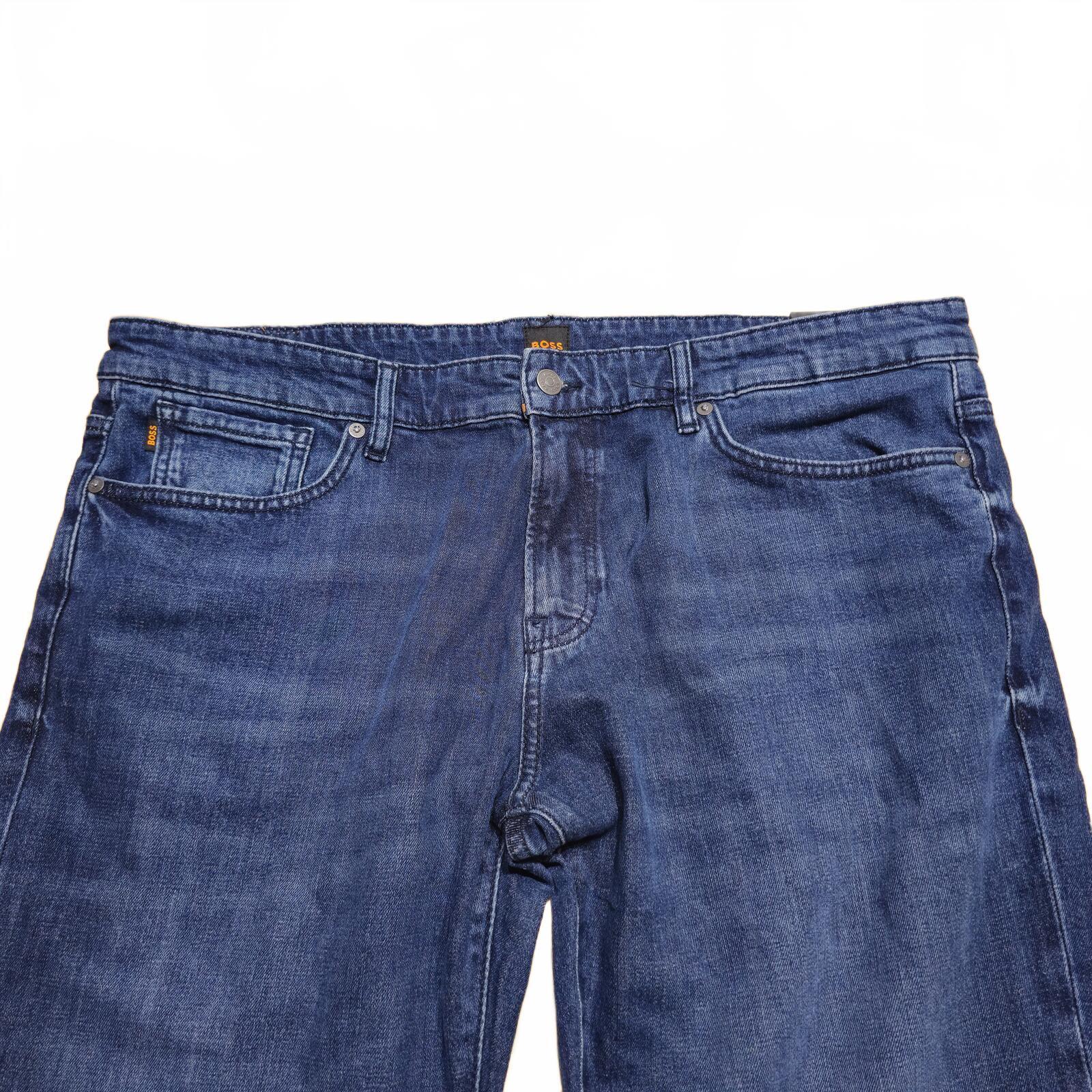 Hugo Boss Maine BO Moon Jeans Dark Blue W40 L32 Stretch BNWT *3.11