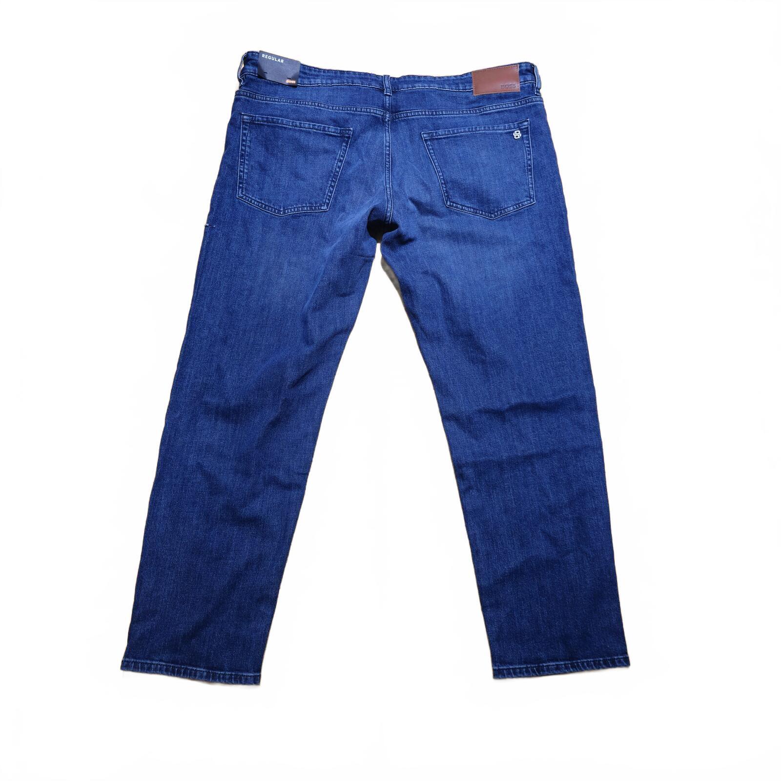 Hugo Boss Maine BO Moon Jeans Dark Blue W40 L32 Stretch BNWT *3.11