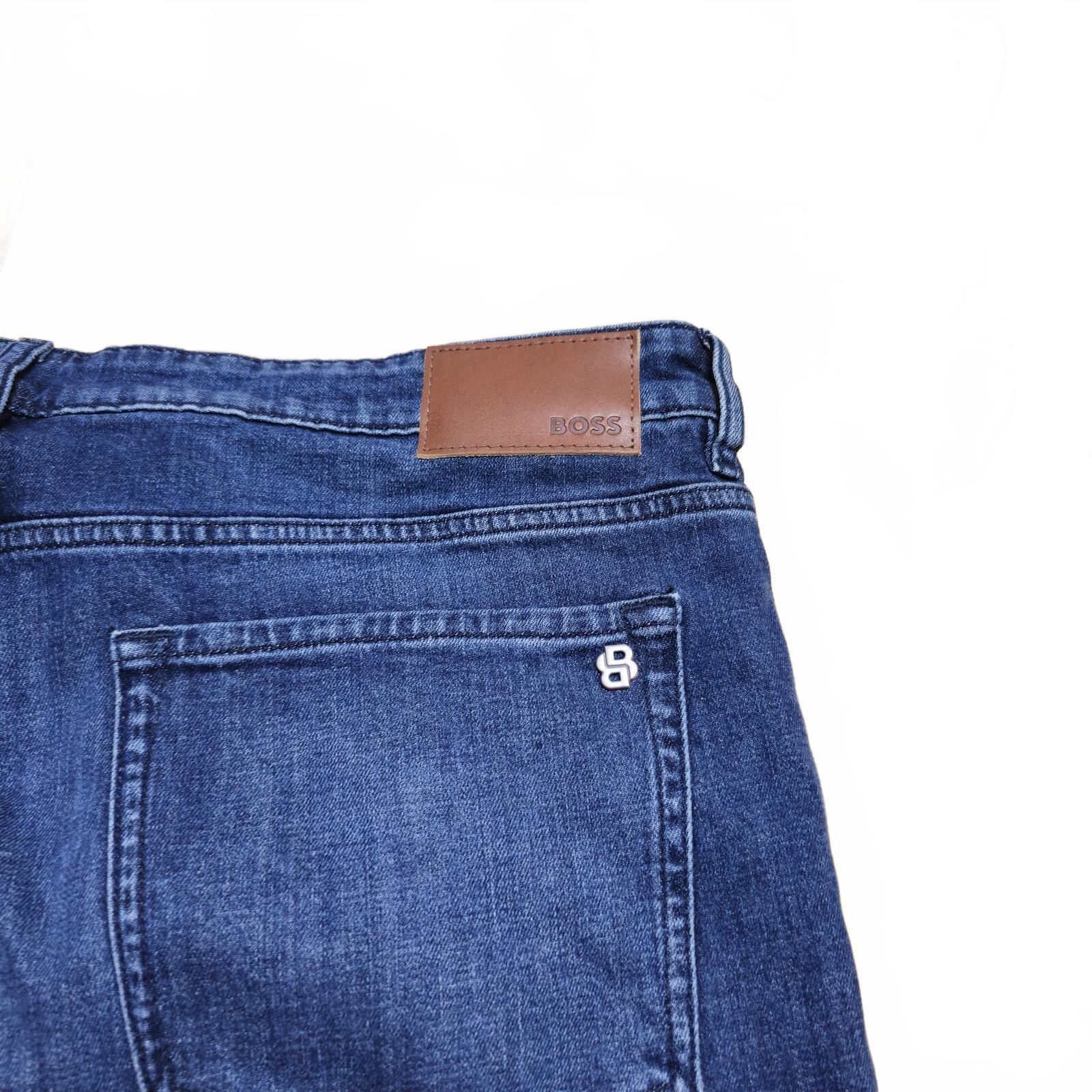 Hugo Boss Maine BO Moon Jeans Dark Blue W40 L32 Stretch BNWT *3.11
