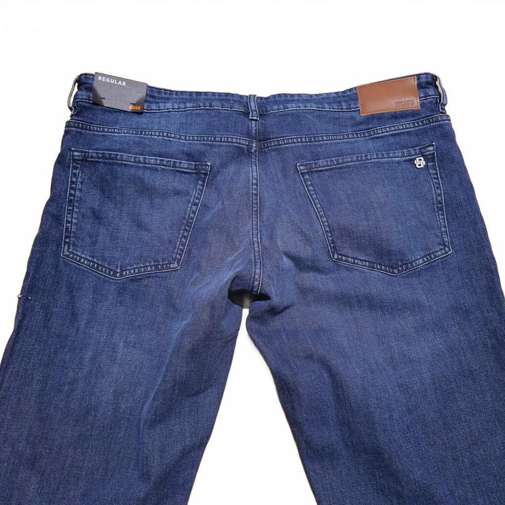 Hugo Boss Maine BO Moon Jeans Dark Blue W40 L32 Stretch BNWT *3.11