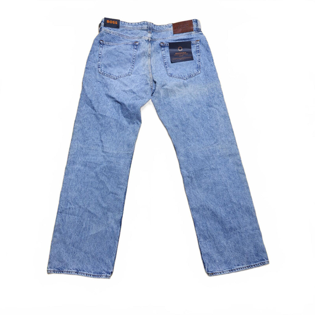 Hugo Boss Akron BC Slim Fit Jeans Blue Stretch Denim W36 L32 BNWT *3.14