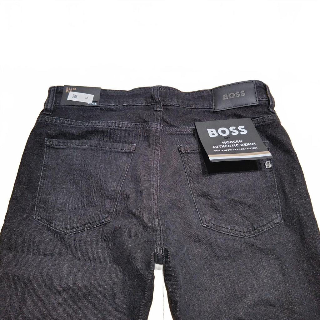 BOSS H Delaware Slim Fit Jeans Grey Stretch Denim W33 L36 BNWT *3.16