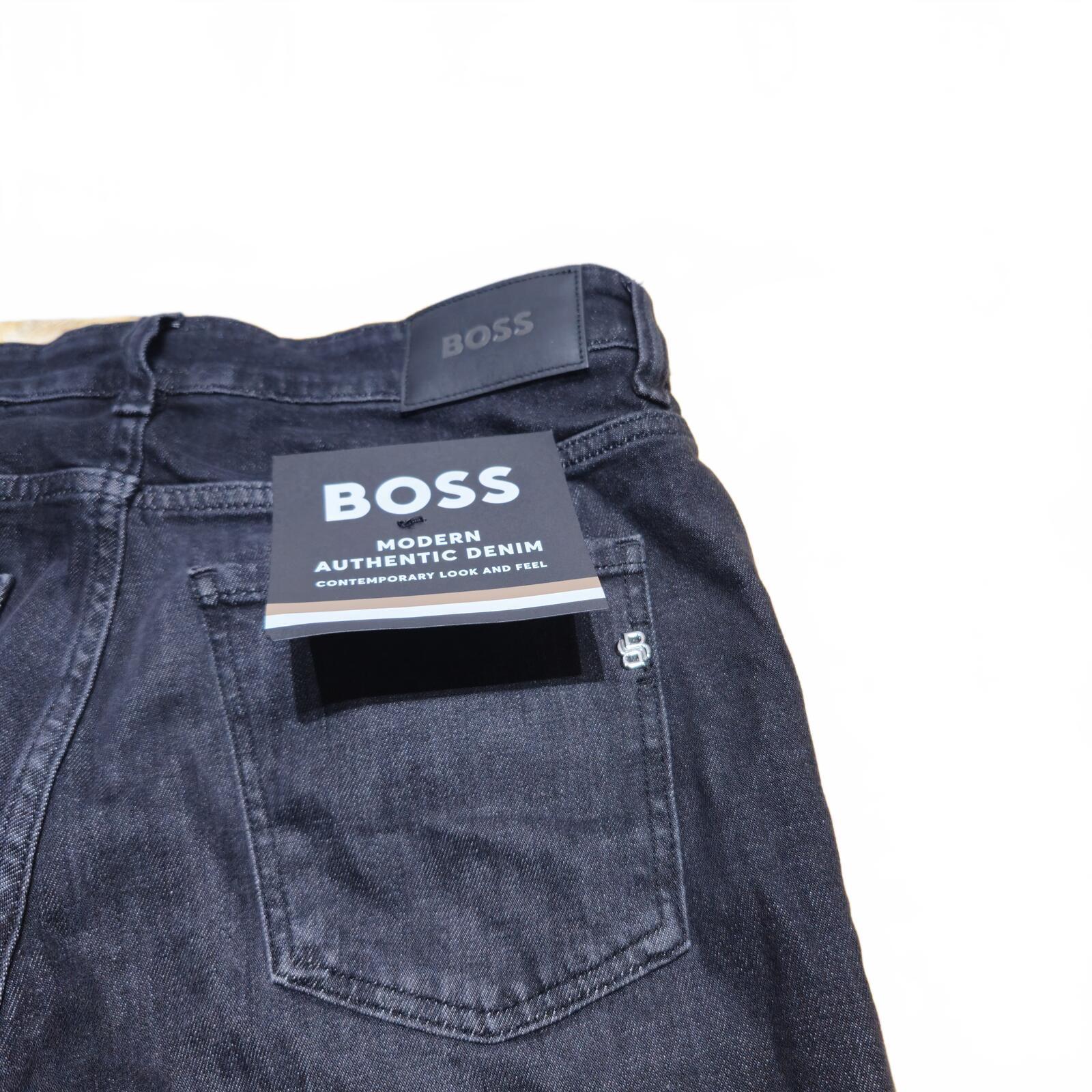 BOSS H Delaware Slim Fit Jeans Grey Stretch Denim W33 L36 BNWT *3.16