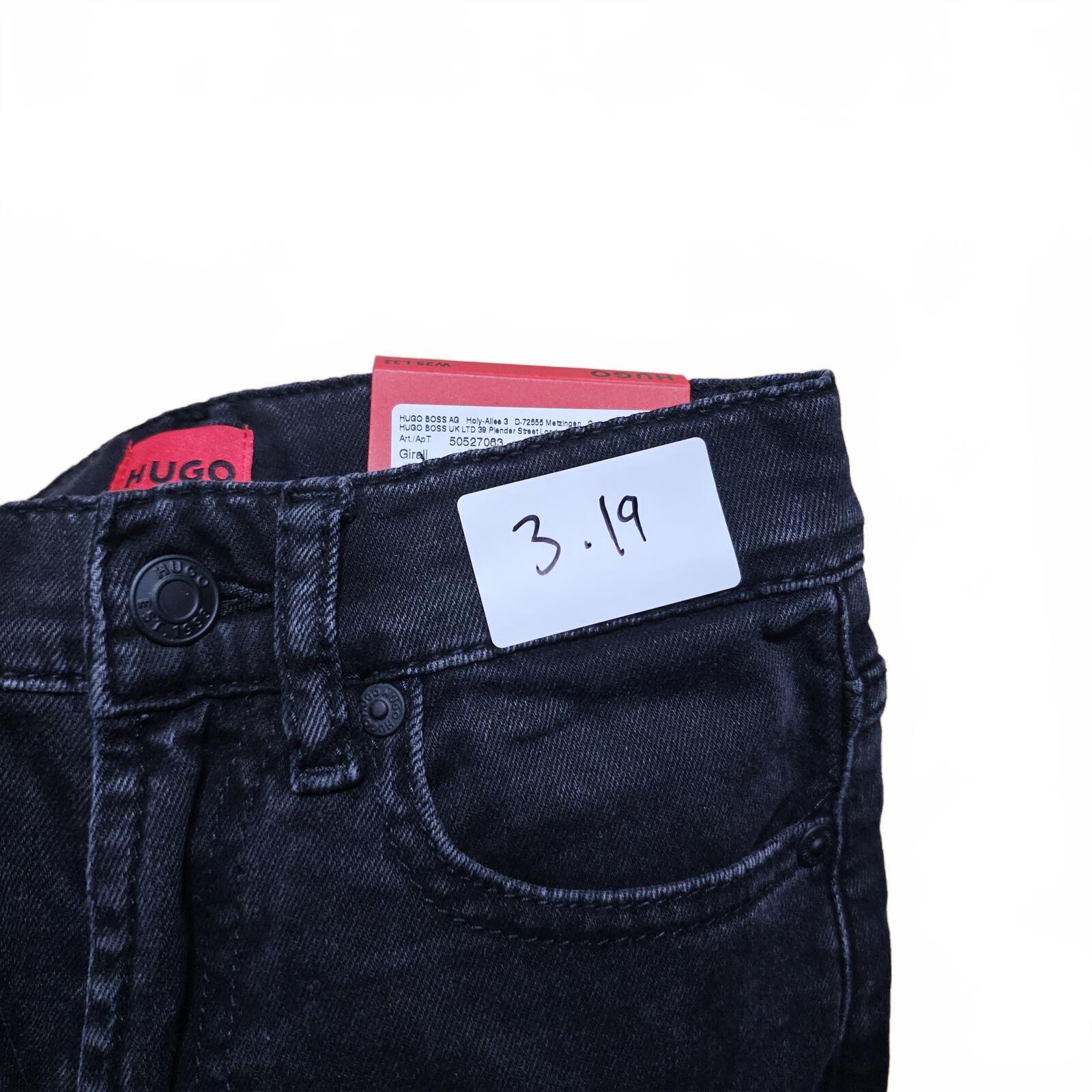 Hugo Girali Slim Fit Jeans Charcoal Grey W25 L32 BNWT *3.19