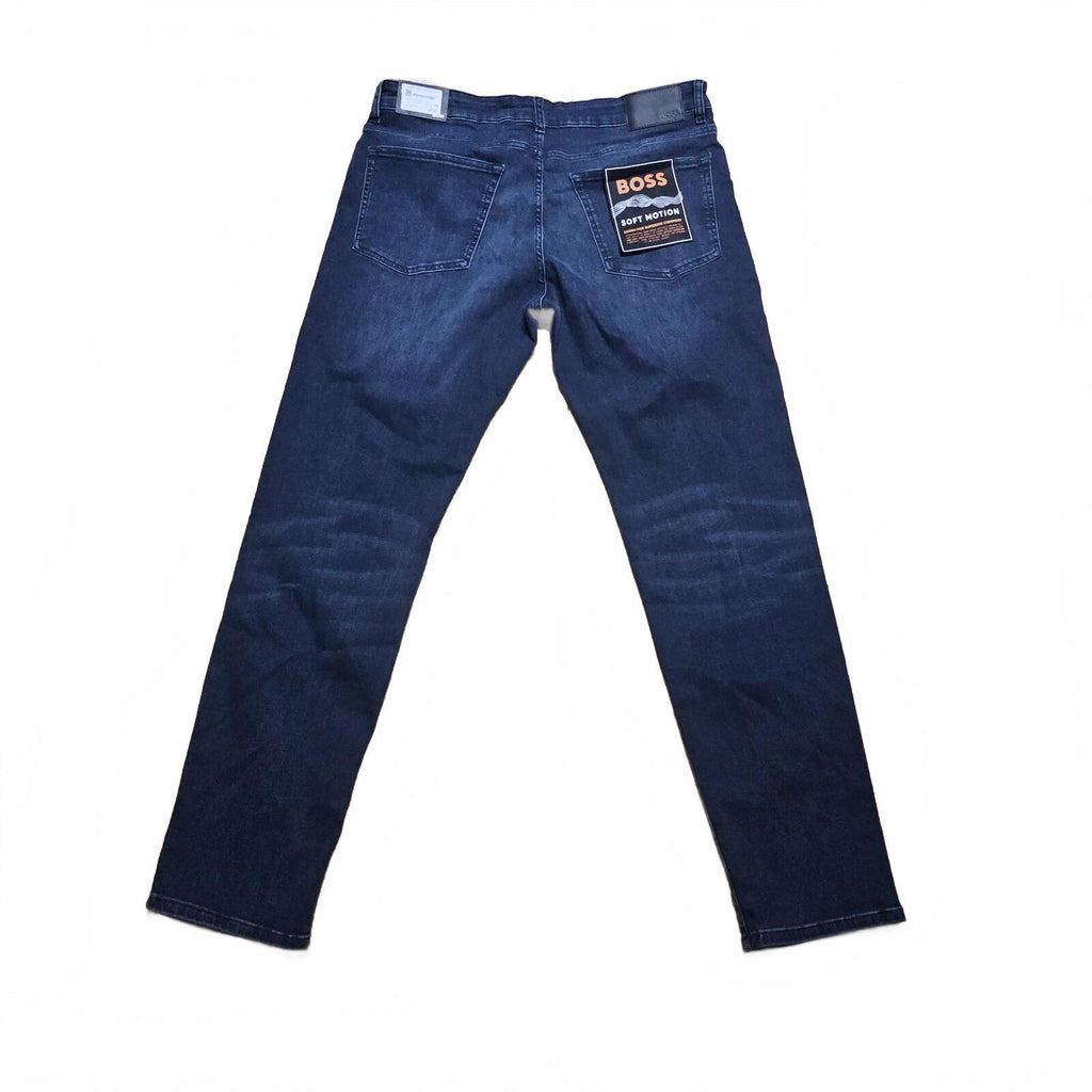 BOSS RE-Maine Space Jeans Dark Blue Regular Fit W36 L34 BNWT *4.9