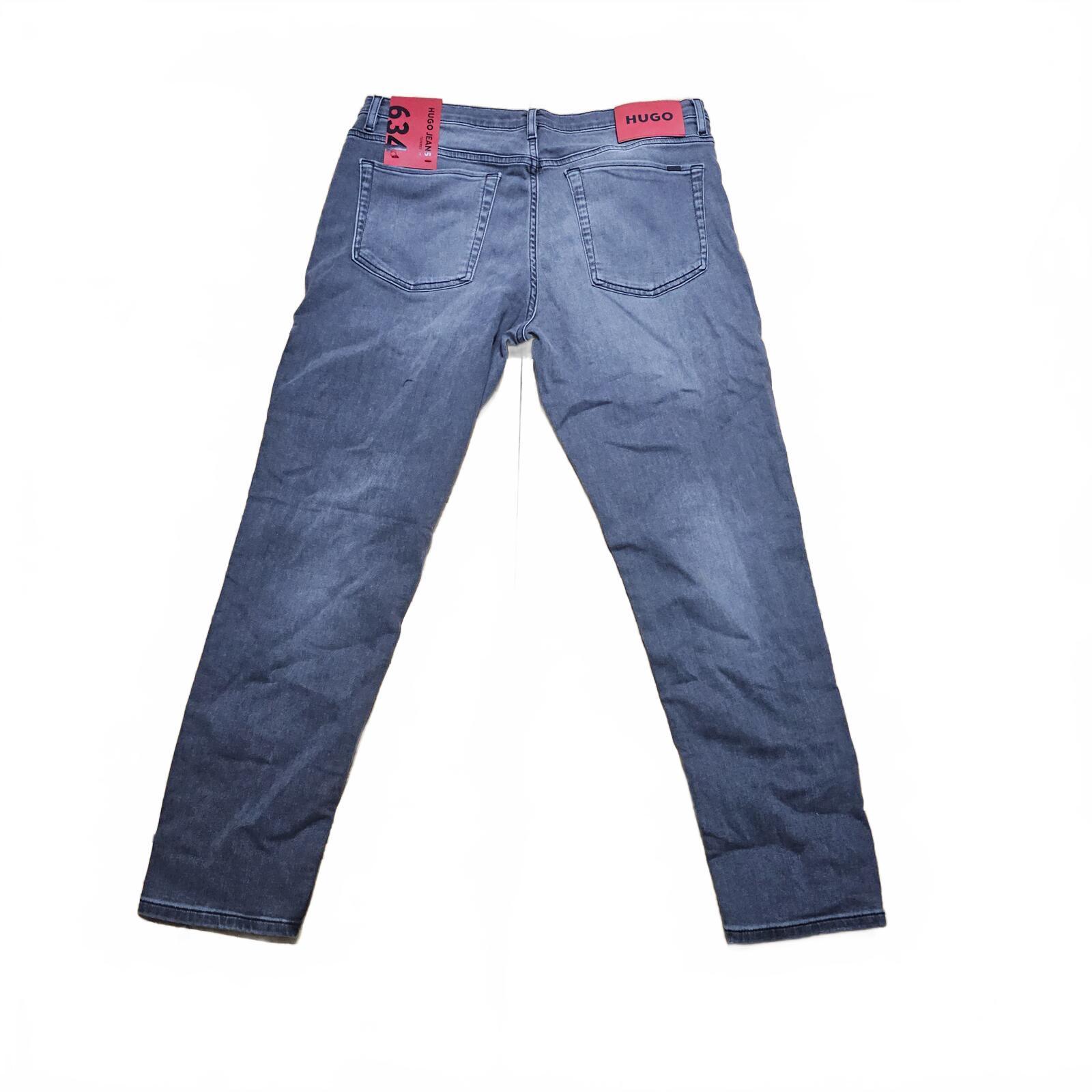 HUGO 634 Regular Tapered Fit Jeans Grey W34 L32 BNWT *4.10