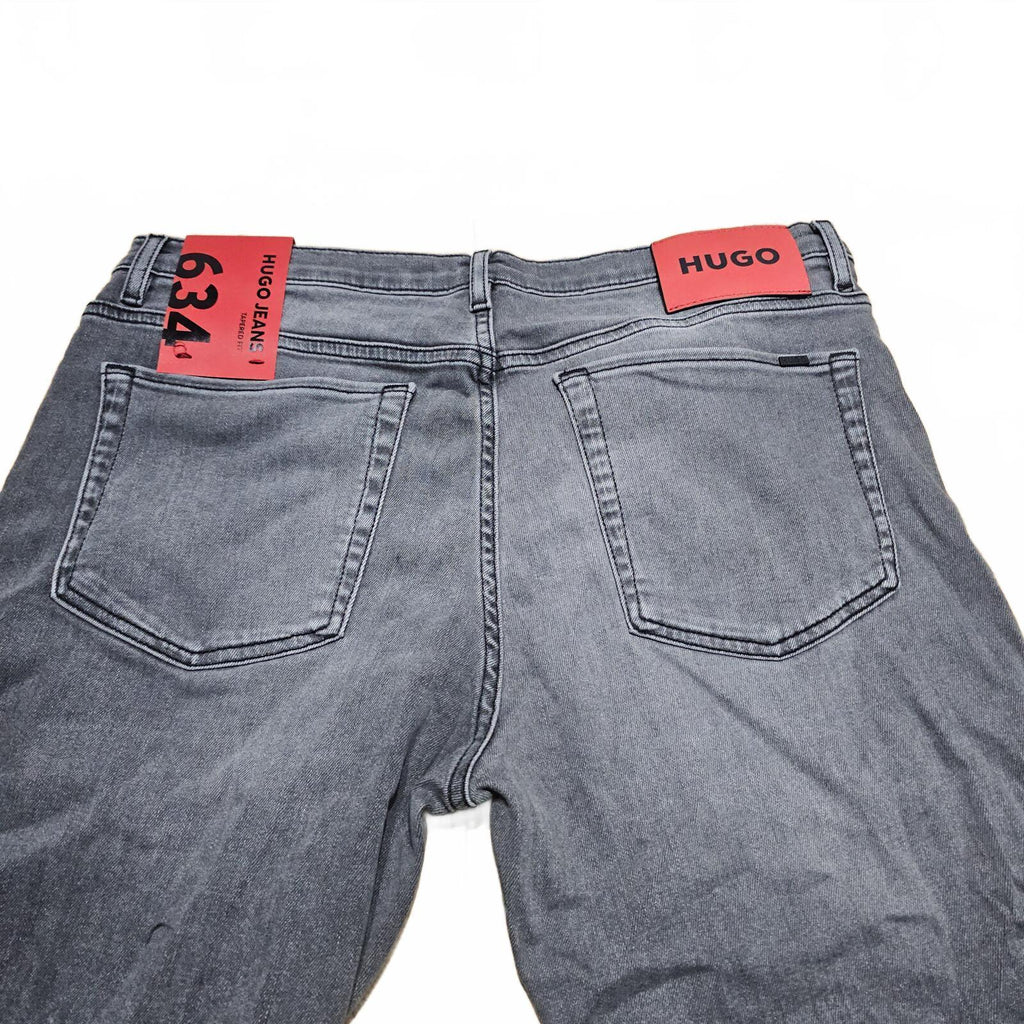 HUGO 634 Regular Tapered Fit Jeans Grey W34 L32 BNWT *4.10