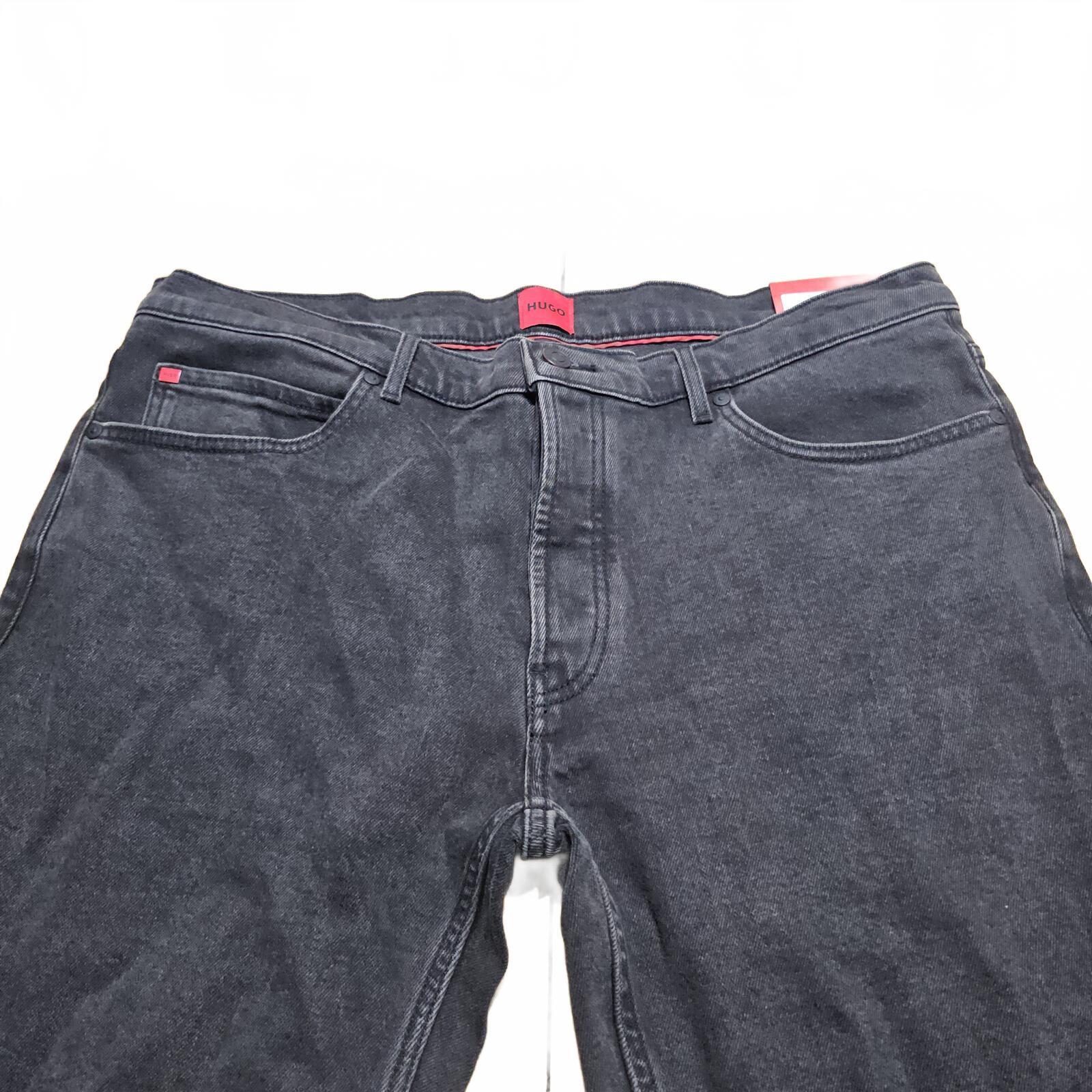 HUGO 634 Tapered Fit Jeans Charcoal W36 L32 BNWT *4.12