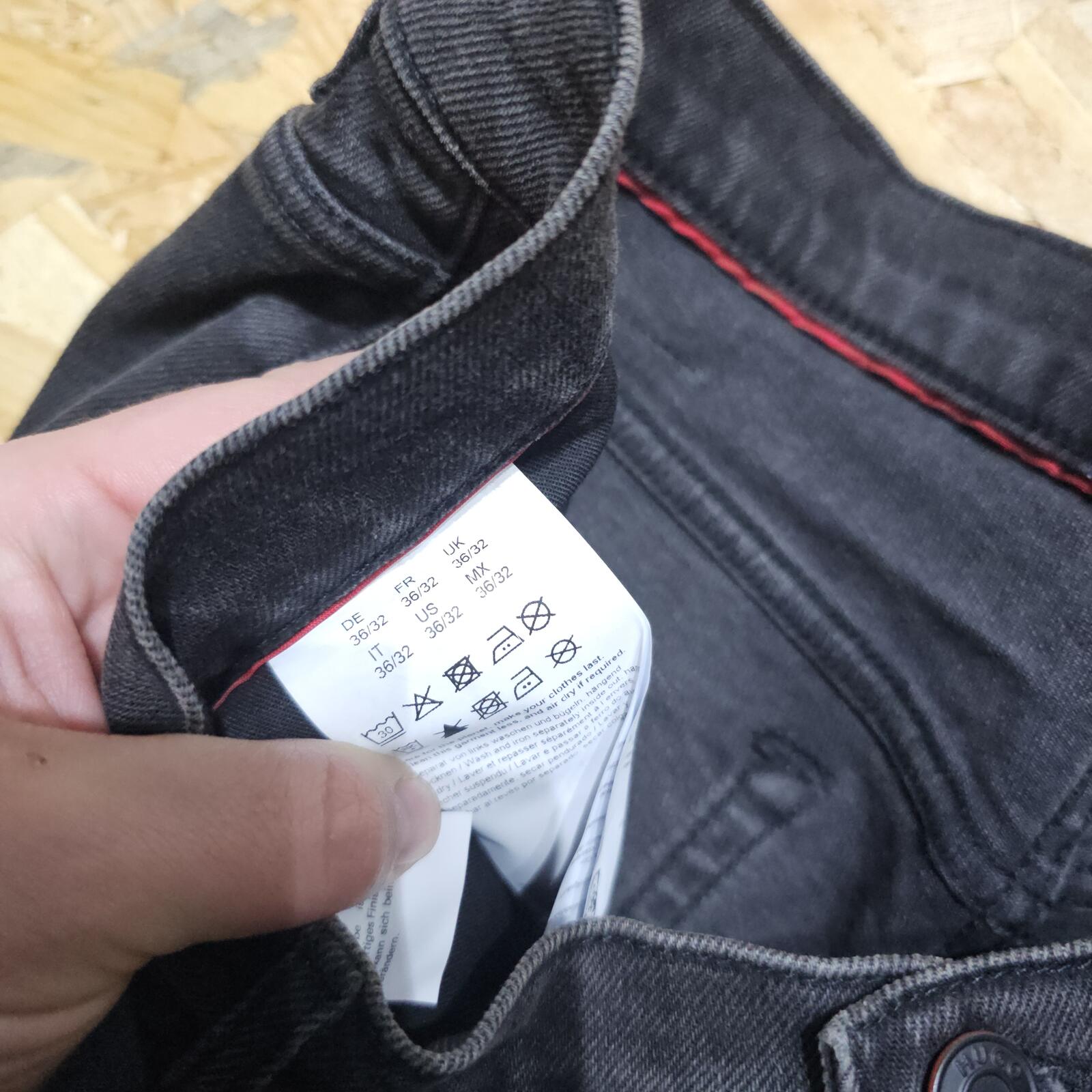 HUGO 634 Tapered Fit Jeans Charcoal W36 L32 BNWT *4.12