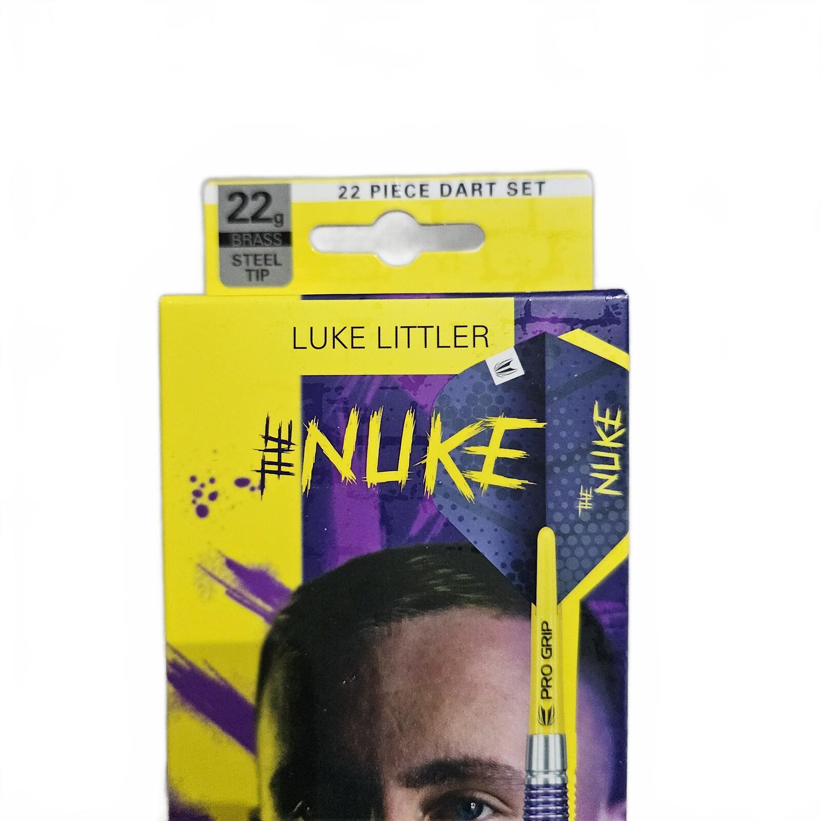 Target Darts Luke Littler 22g Brass Dart Set – Brand New