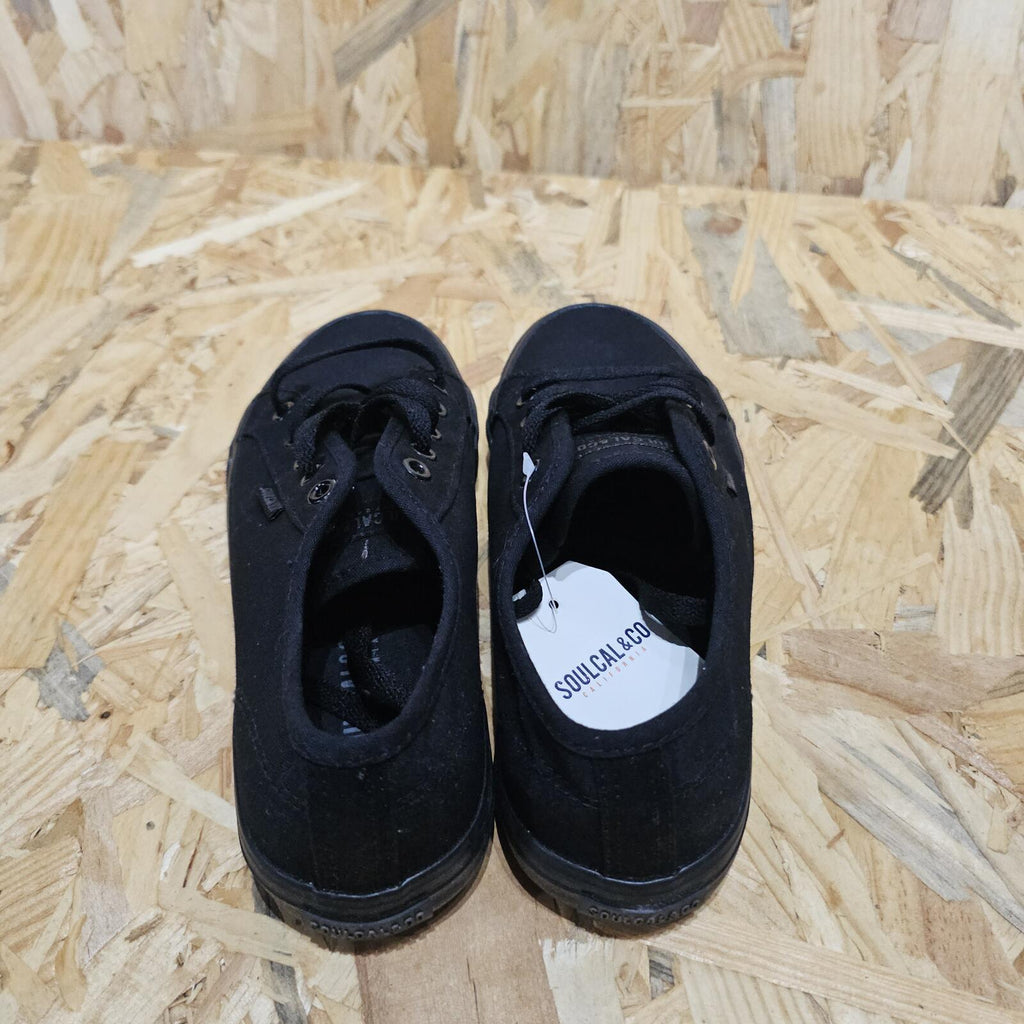 Soulcal Sunrise Canvas Shoes Junior Black Size UK 5.5 *SB17