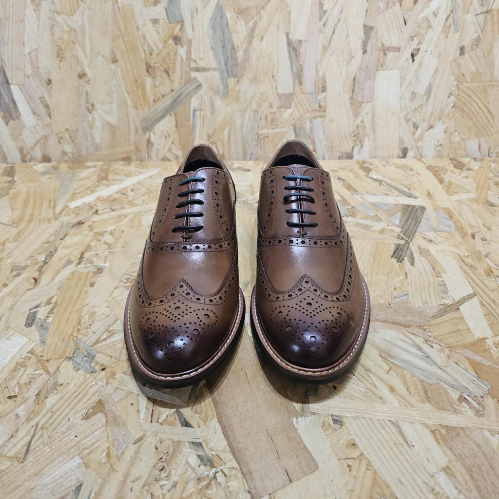 Dune London 'Palladium' Leather Brogues Brown Mens Size UK 7 EU  *SB17