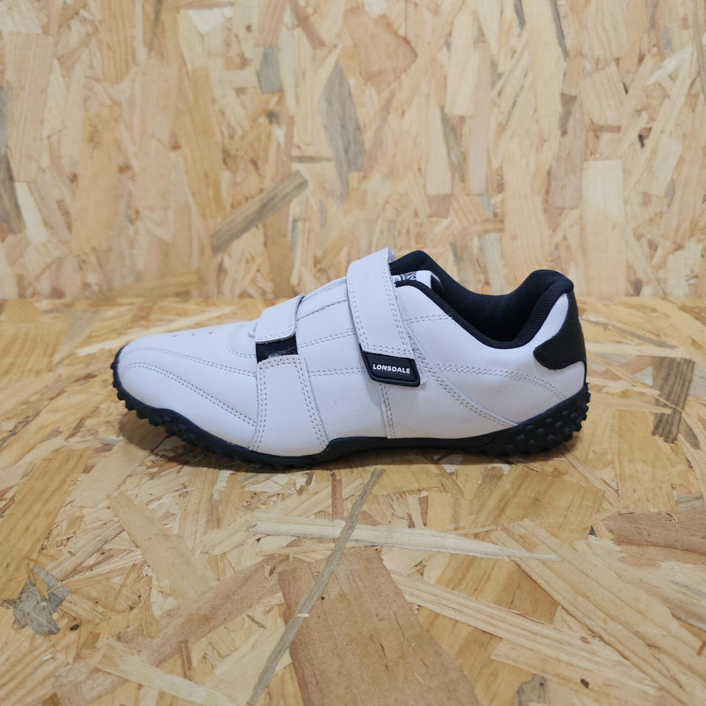 Lonsdale Fulham Trainers Junior Boy White Size UK 5 EU 38 *SB17