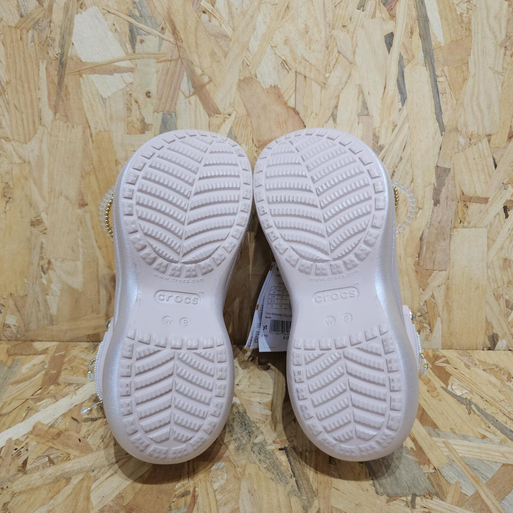 Crocs Women's Bedazzled Clogs Platform Sandals Quartz Size UK 6 *SB6
