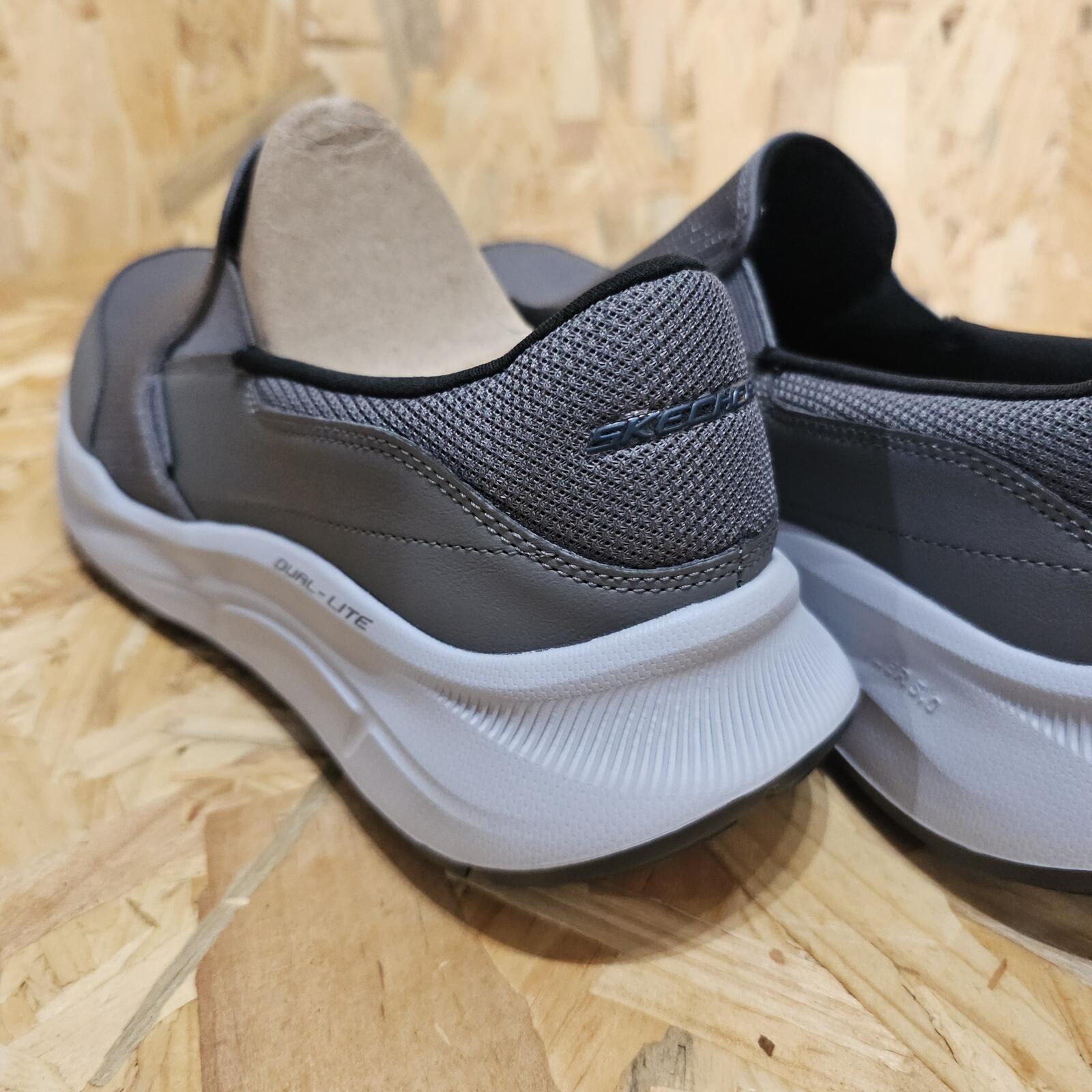 Skechers Relaxed Fit: Equalizer 5 Persistable Trainers Grey Mens Size UK 9 *SB7