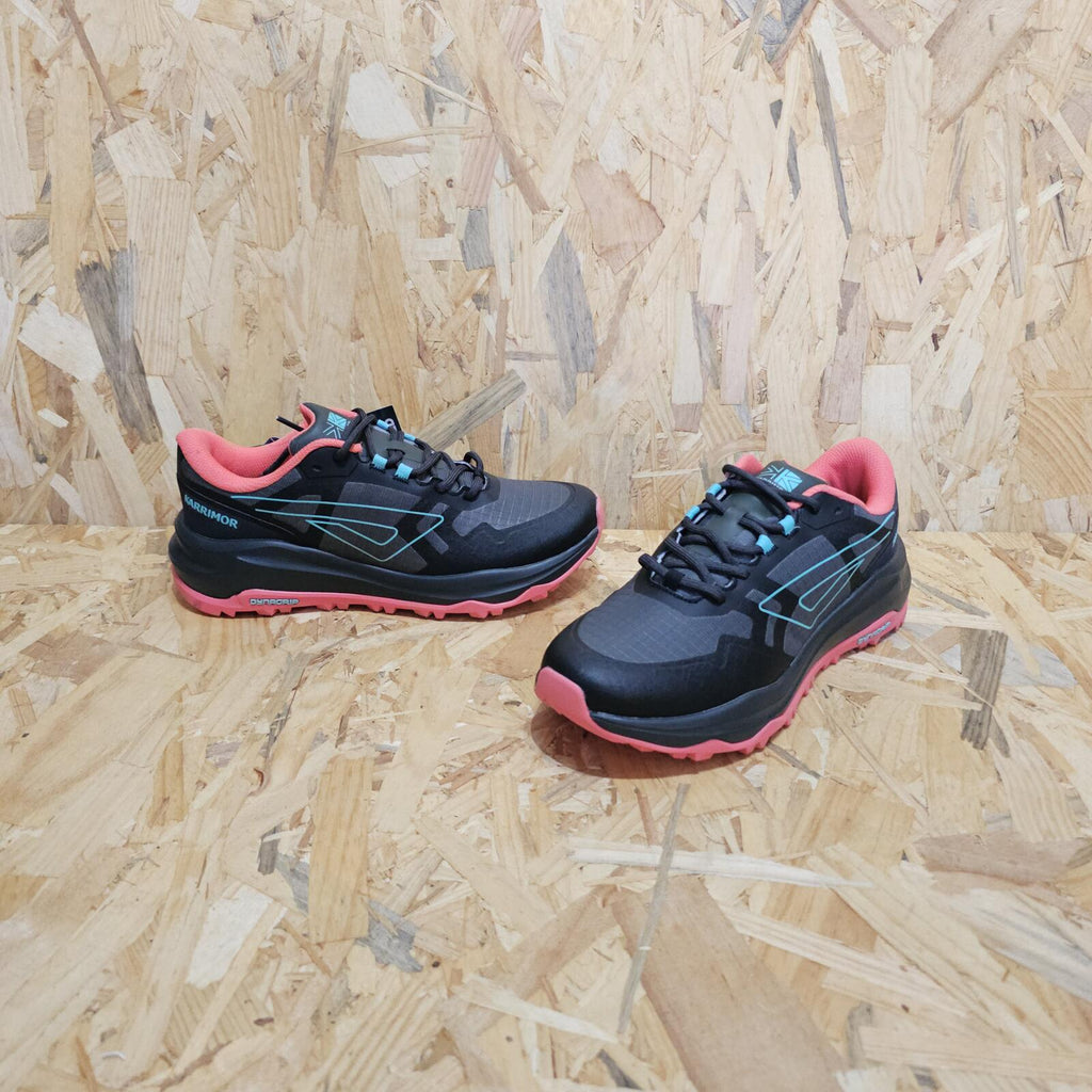 Karrimor Tempo Trail Trainers Ladies Black Pink Size UK 7 EU 40 *SB7