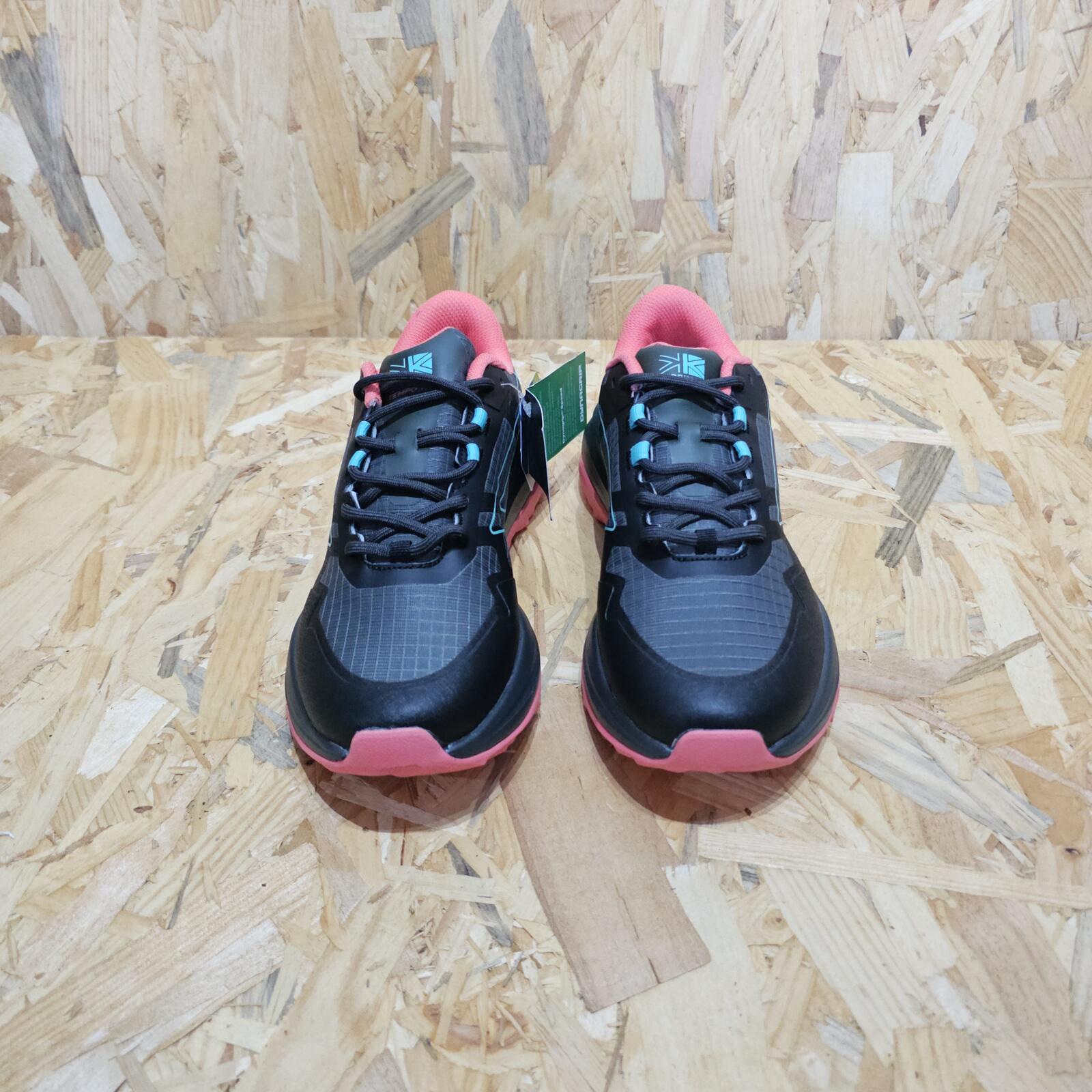 Karrimor Tempo Trail Trainers Ladies Black Pink Size UK 7 EU 40 *SB7