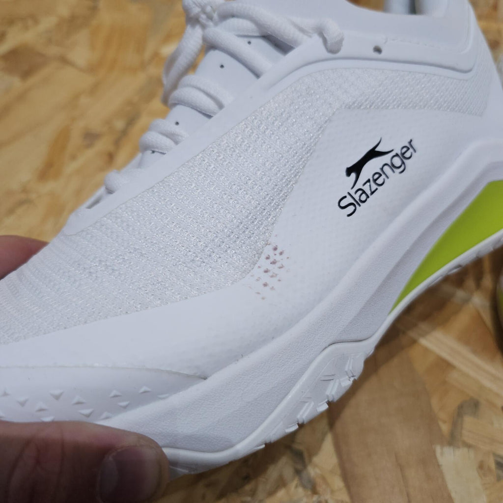Slazenger SZR Pro Tennis Shoes Mens White Size UK 7 EU 41 (Ex-Display) *SB7