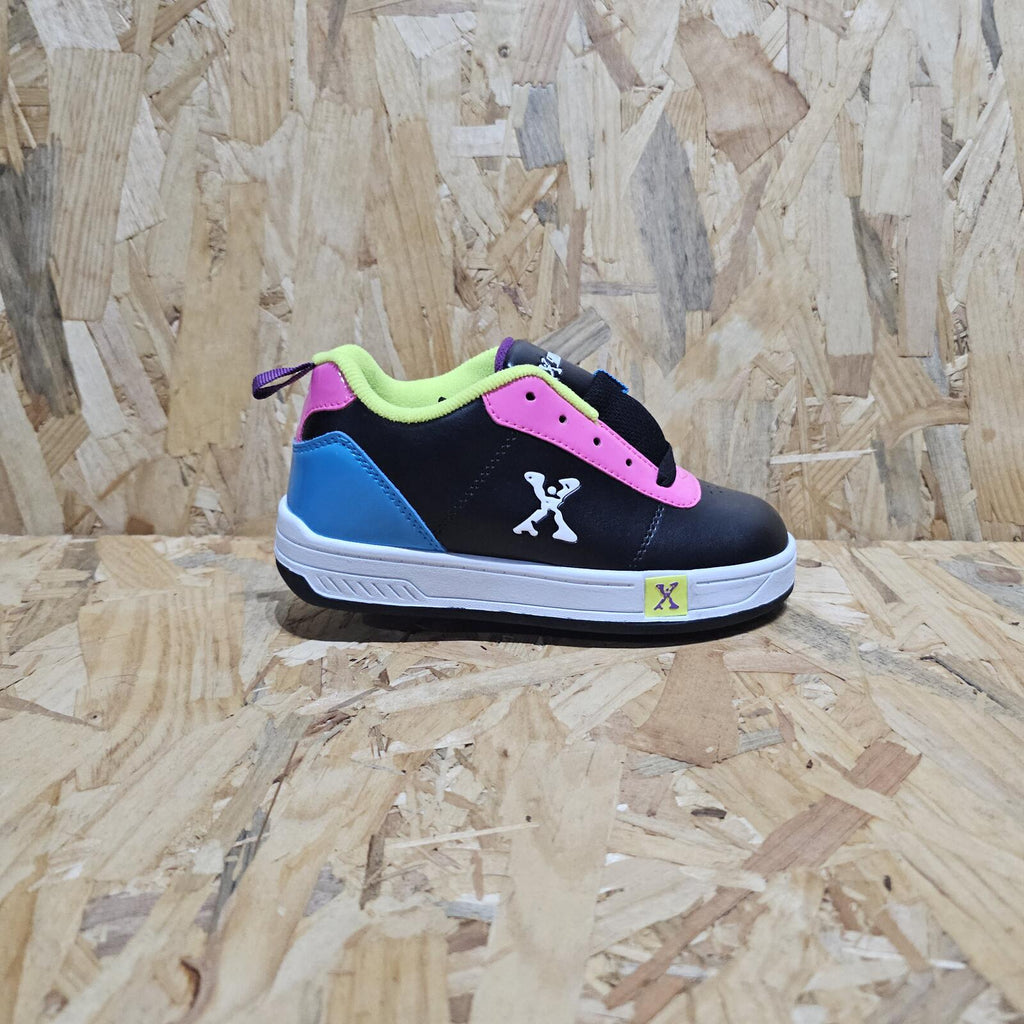 Sidewalk Sport Lane Girls Heely Shoes Black Pink Trainers Size UK C12 EU 31 *SB7