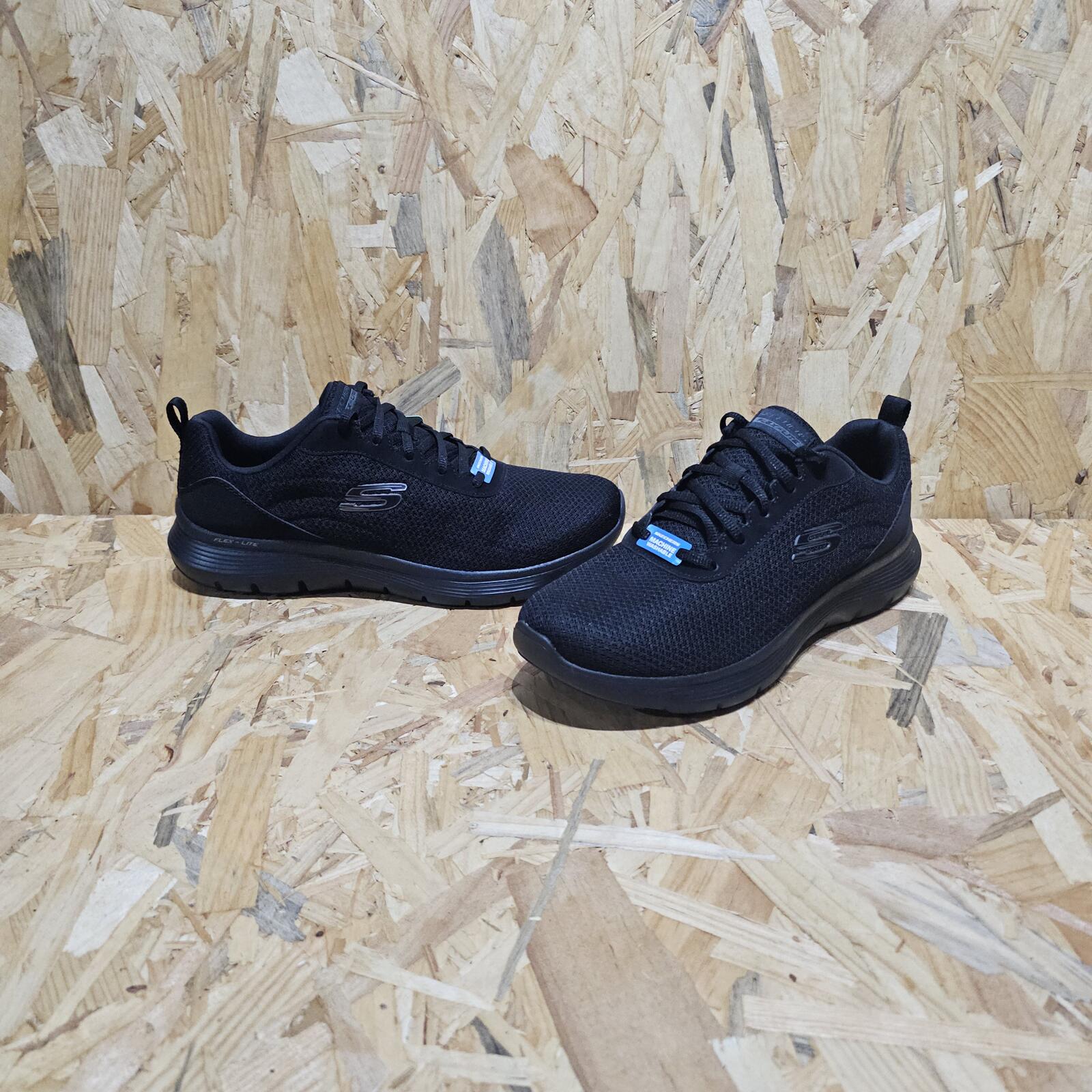 Skechers Flex Appeal 5.0 New Thrive Black Womens Trainers Size UK 8 EU 41 *SB7