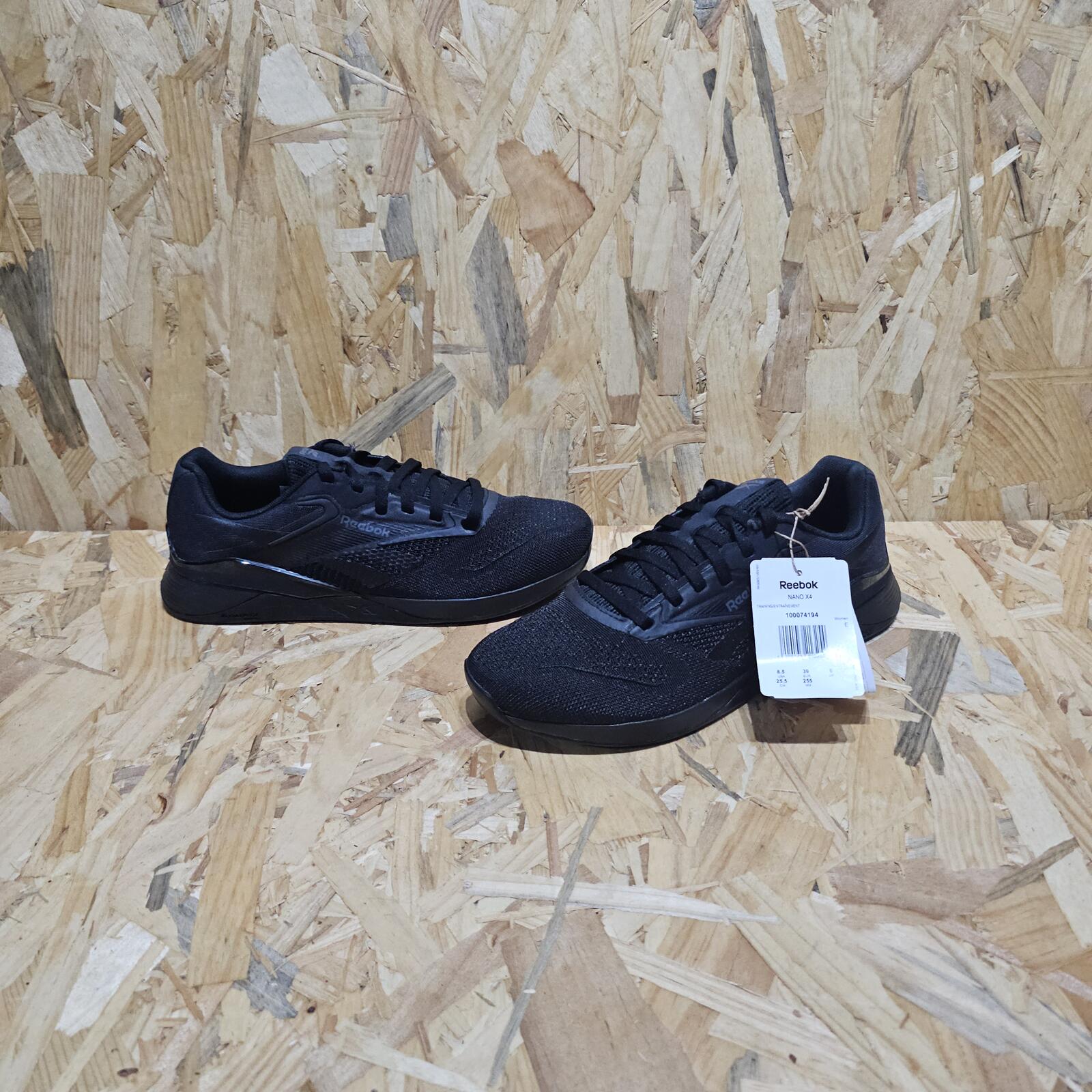 Reebok Women's Nano X4 Training Shoes Black Trainers Size UK 6 EU 39 *SB16
