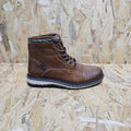 Firetrap Aubin Mess Boots Mens Brown Leather Size UK 6.5 EU 40 *SB16