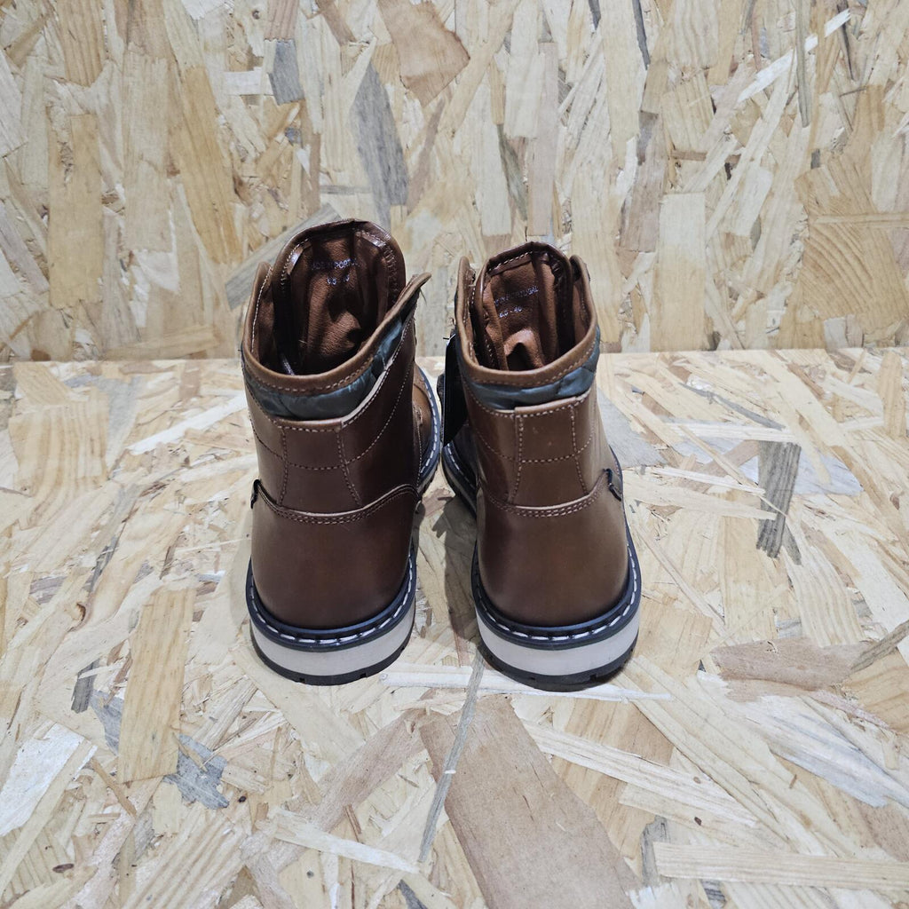 Firetrap Aubin Mess Boots Mens Brown Leather Size UK 6.5 EU 40 *SB16