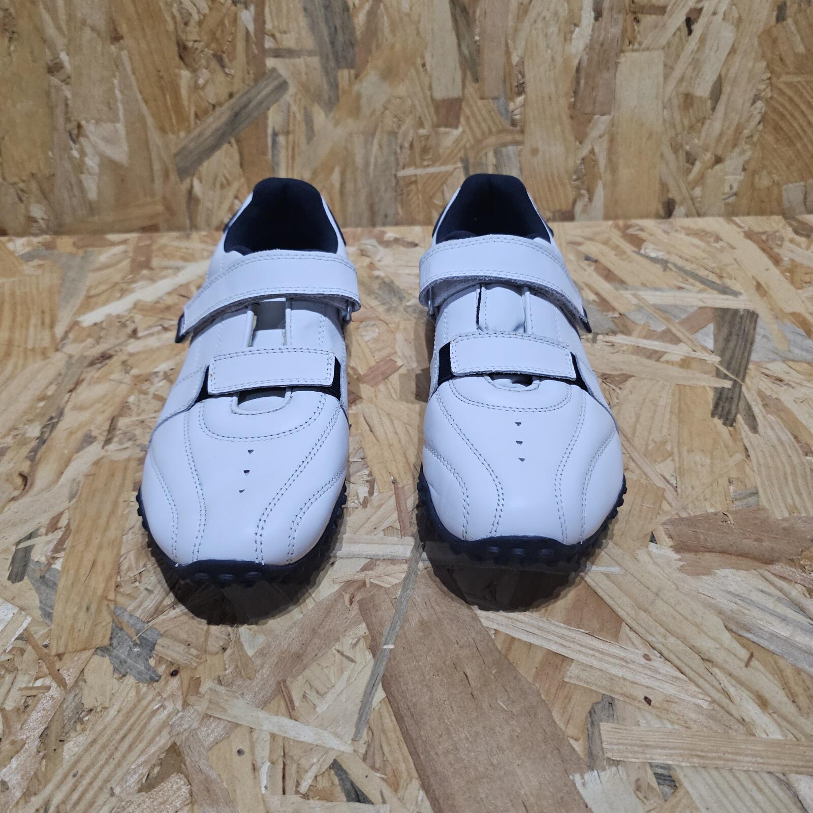 Lonsdale Fulham Trainers Junior Boy White Strap Size UK 6 EU 39 *SB7