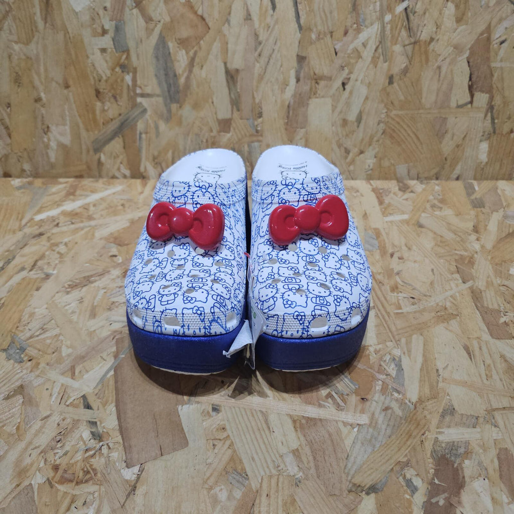 Crocs Unisex Adults Hello Kitty Siren Clogs Heel Size UK 11 Ex-Display *SB7